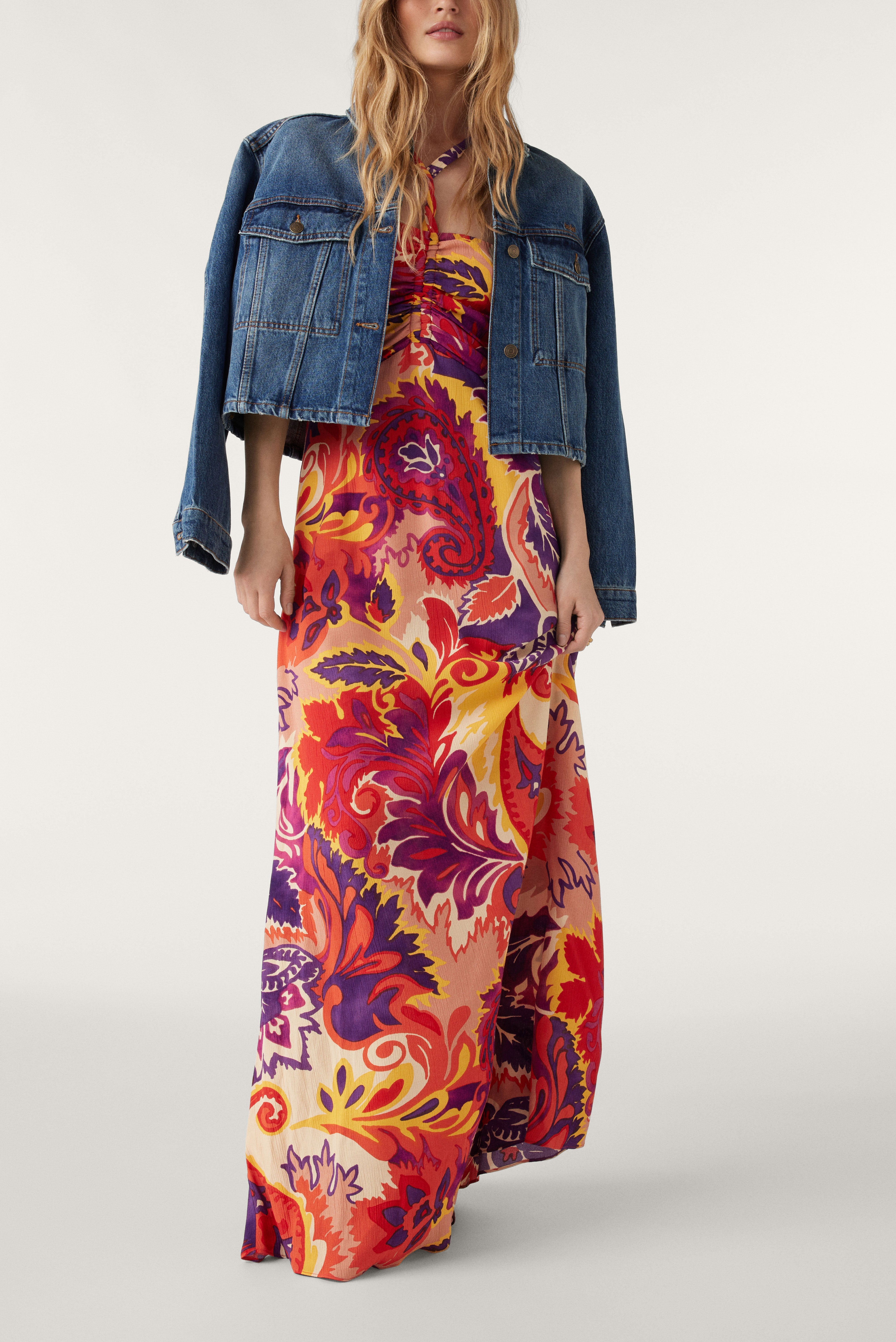 Robe Nour - Ocre - Femme