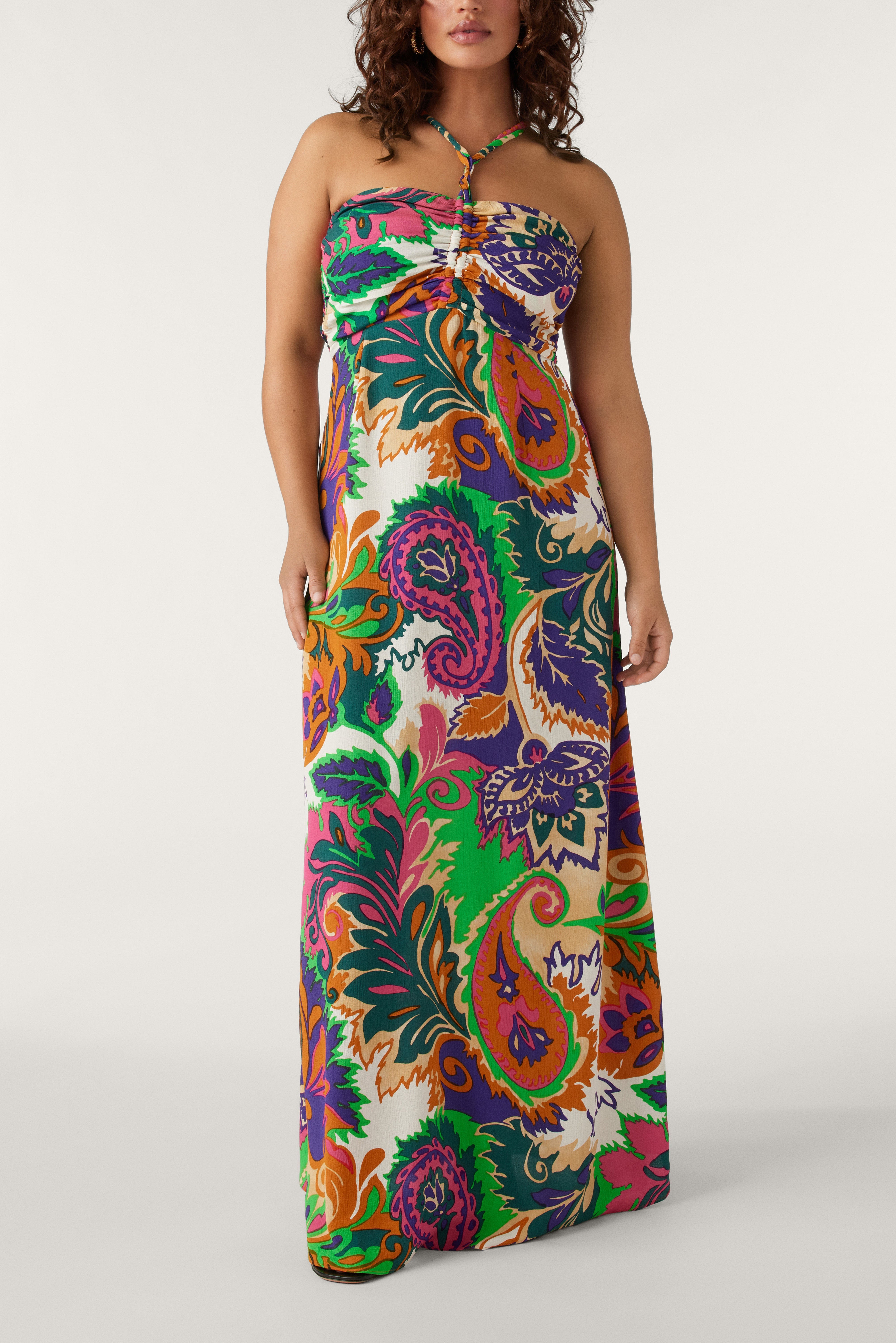 Robe Nour - Vert - Femme