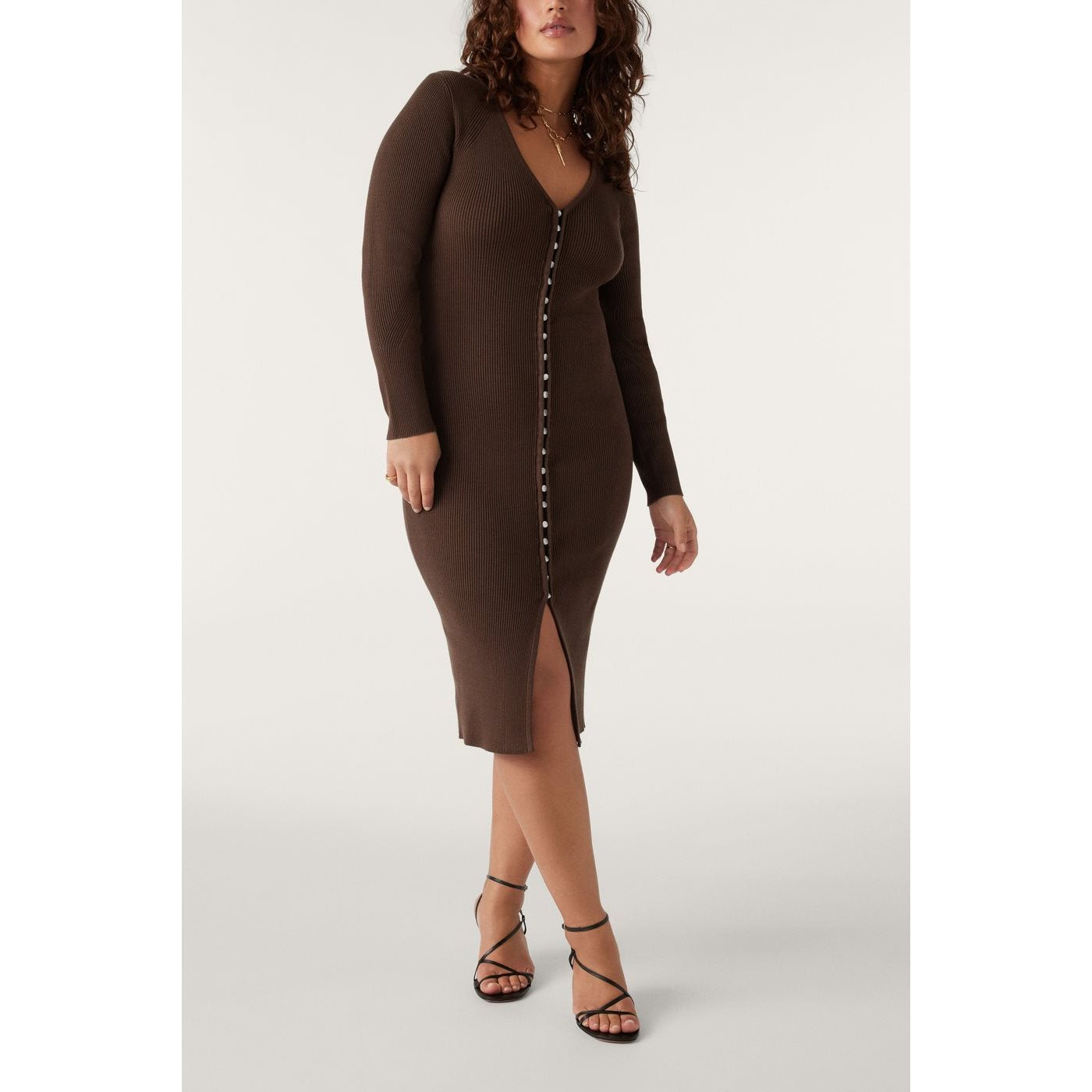 Robe Wissal - Choco - Femme