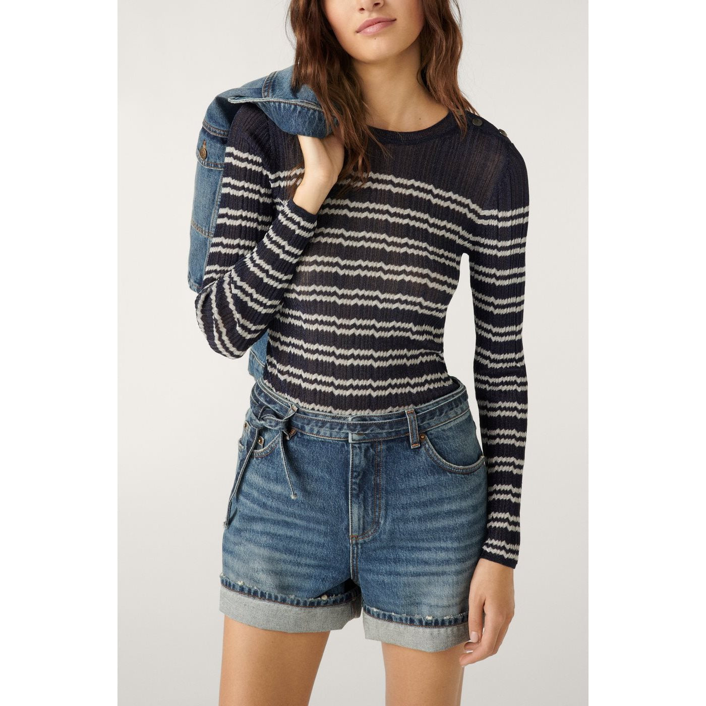 Pull Zaig - Marine - Femme