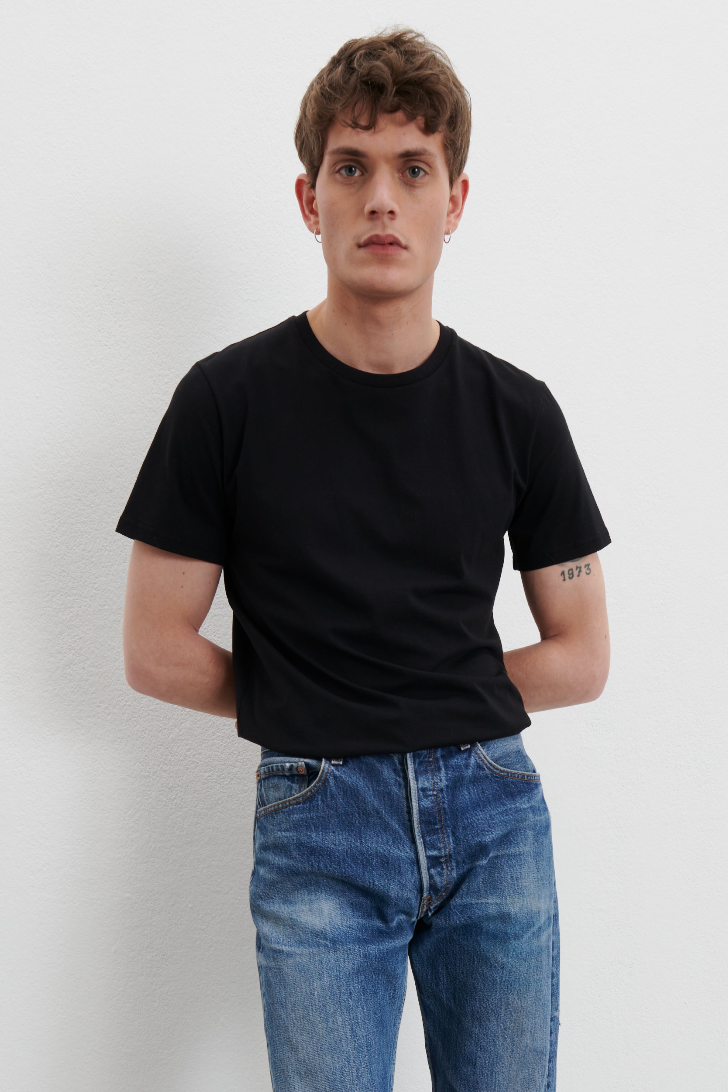 Maglietta Toni - Nero - Cotone