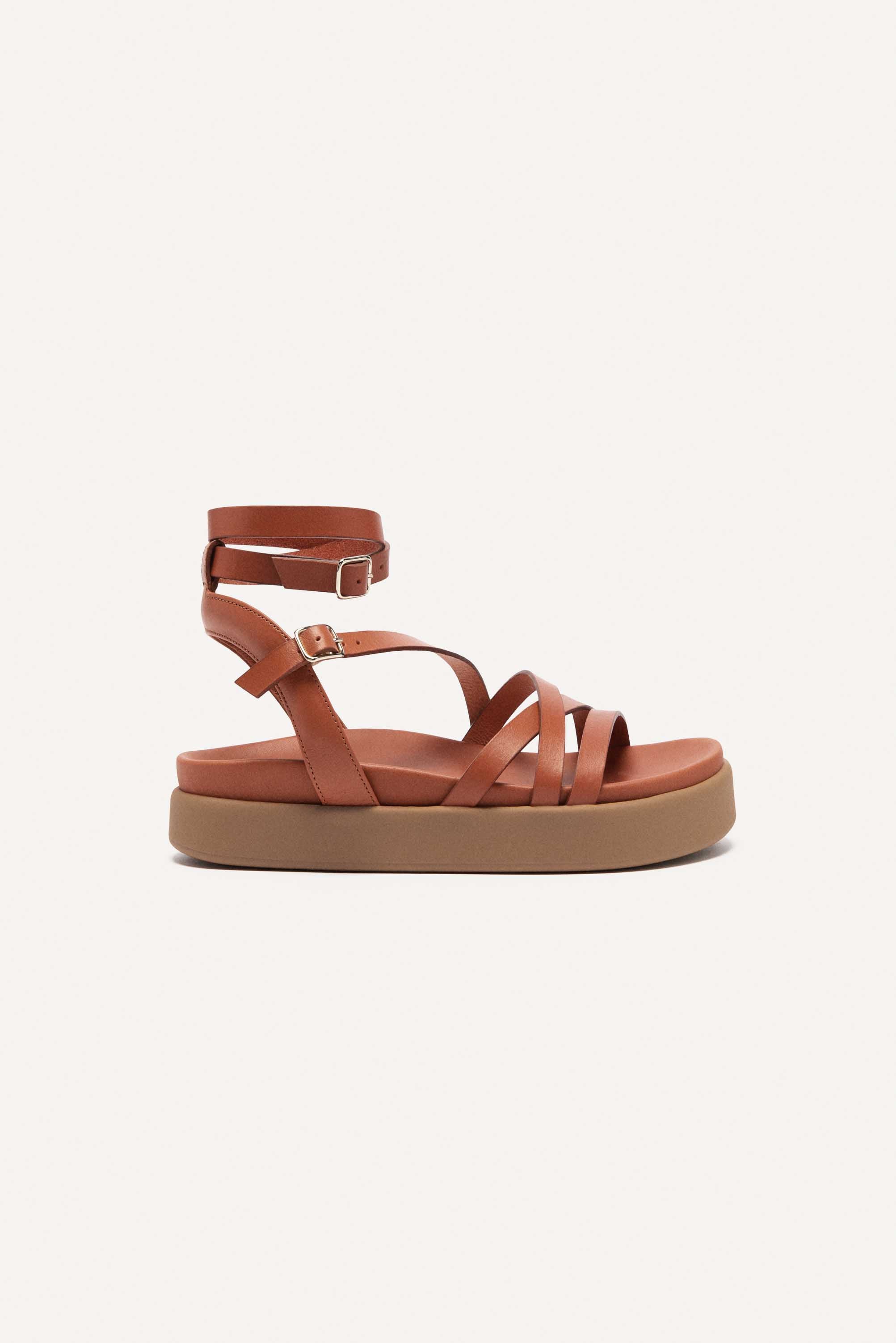 Sandales Chana - Camel - Femme