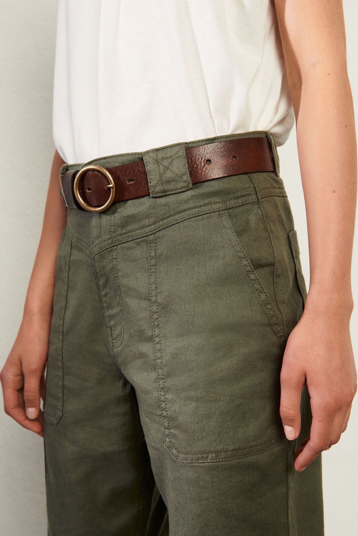 Ceinture Camus - Marron - Femme