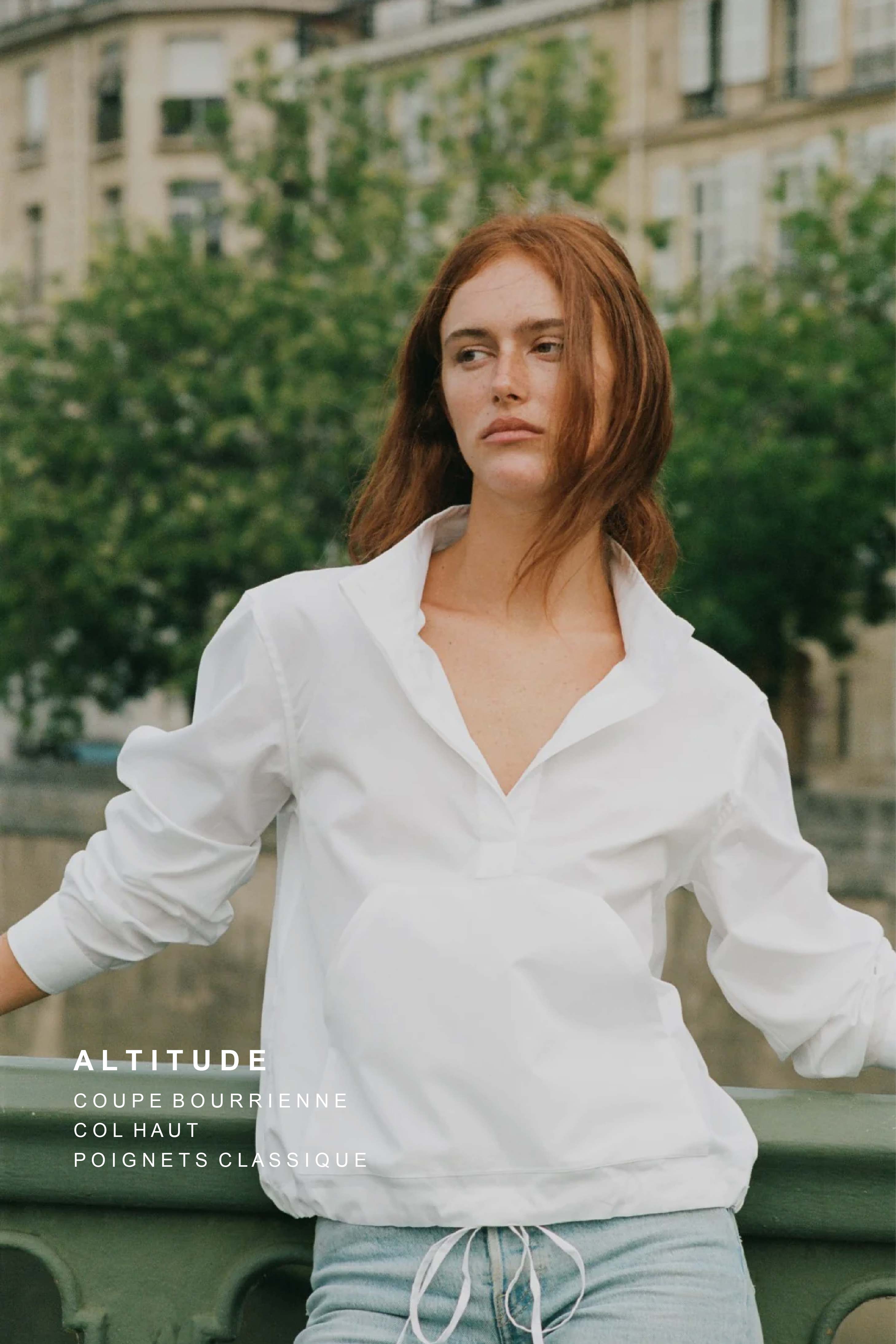 Camisa Altitude - Blanca - Mujer
