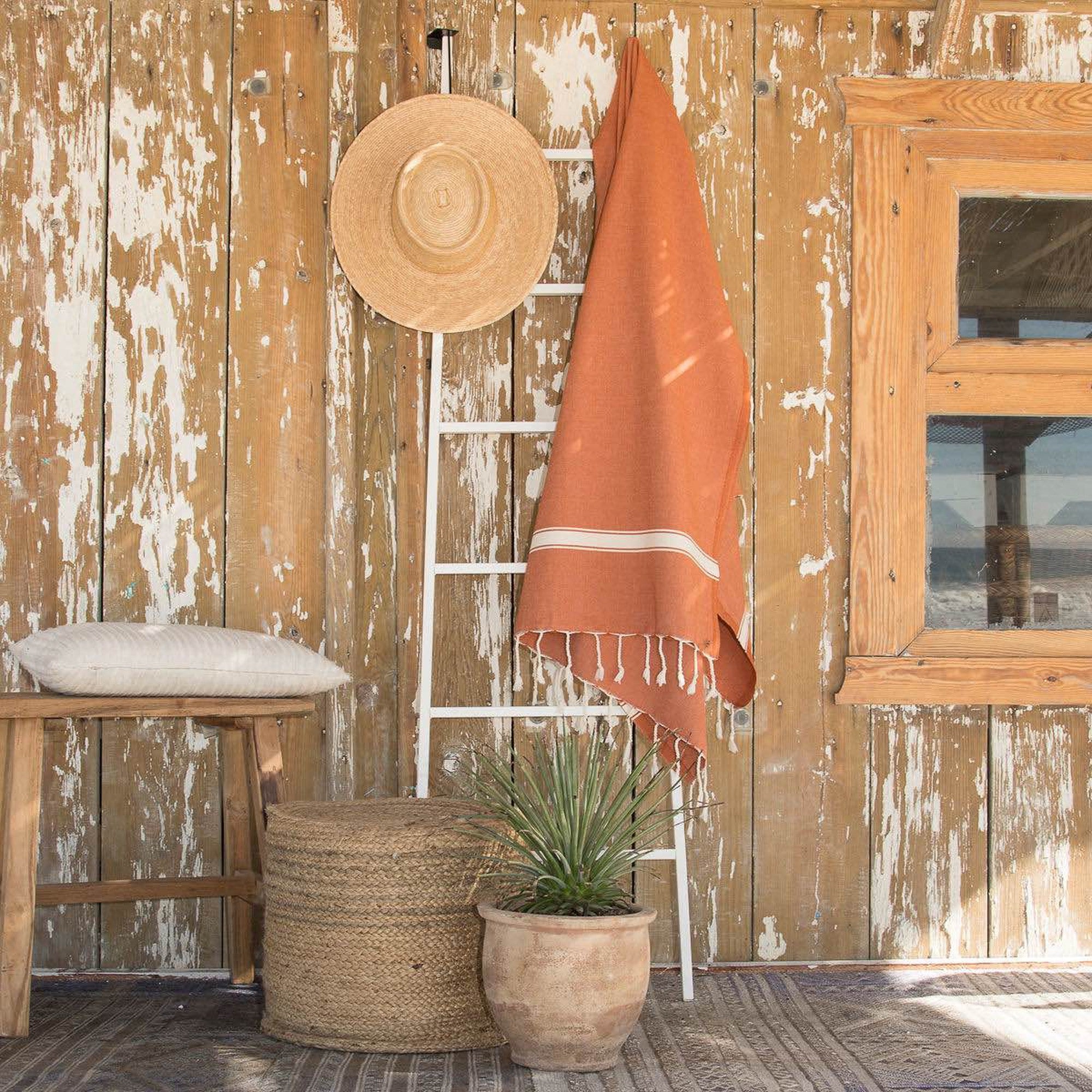 Cotton Fouta 100X200 - Marsa - Brick Red