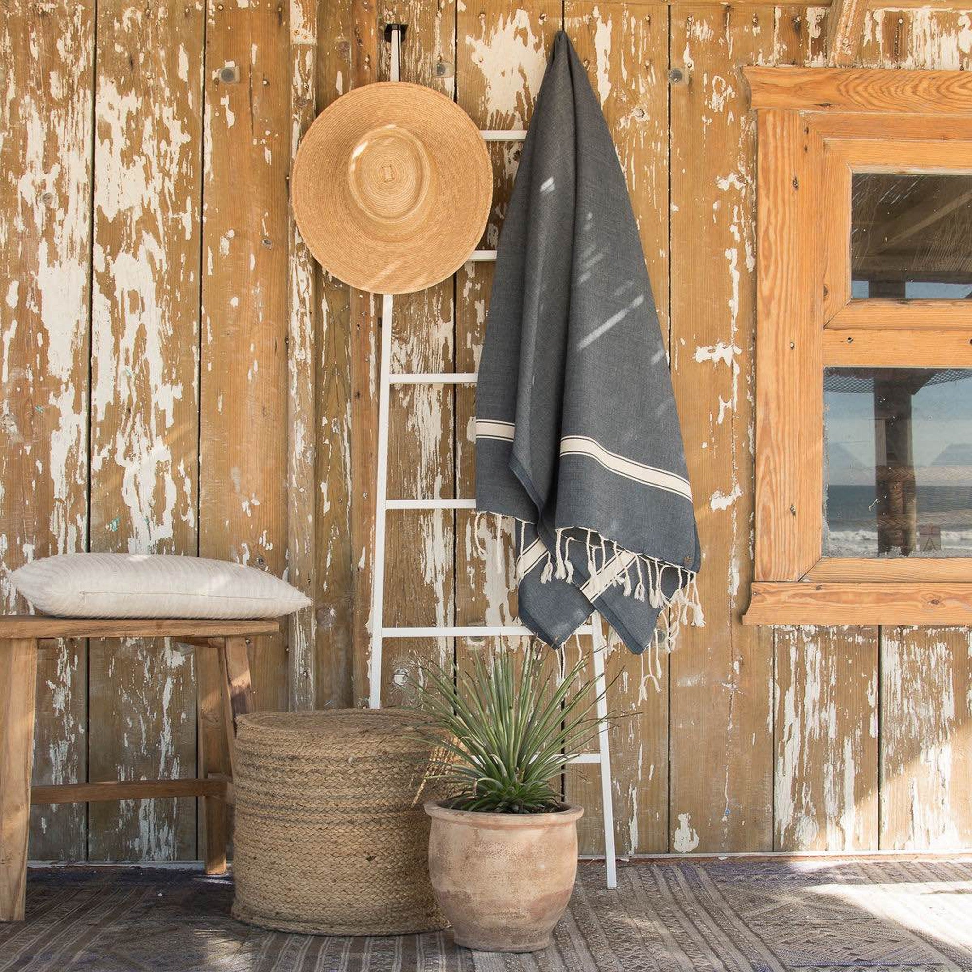 Cotton Fouta 100X200 - Marsa - Denim Blue