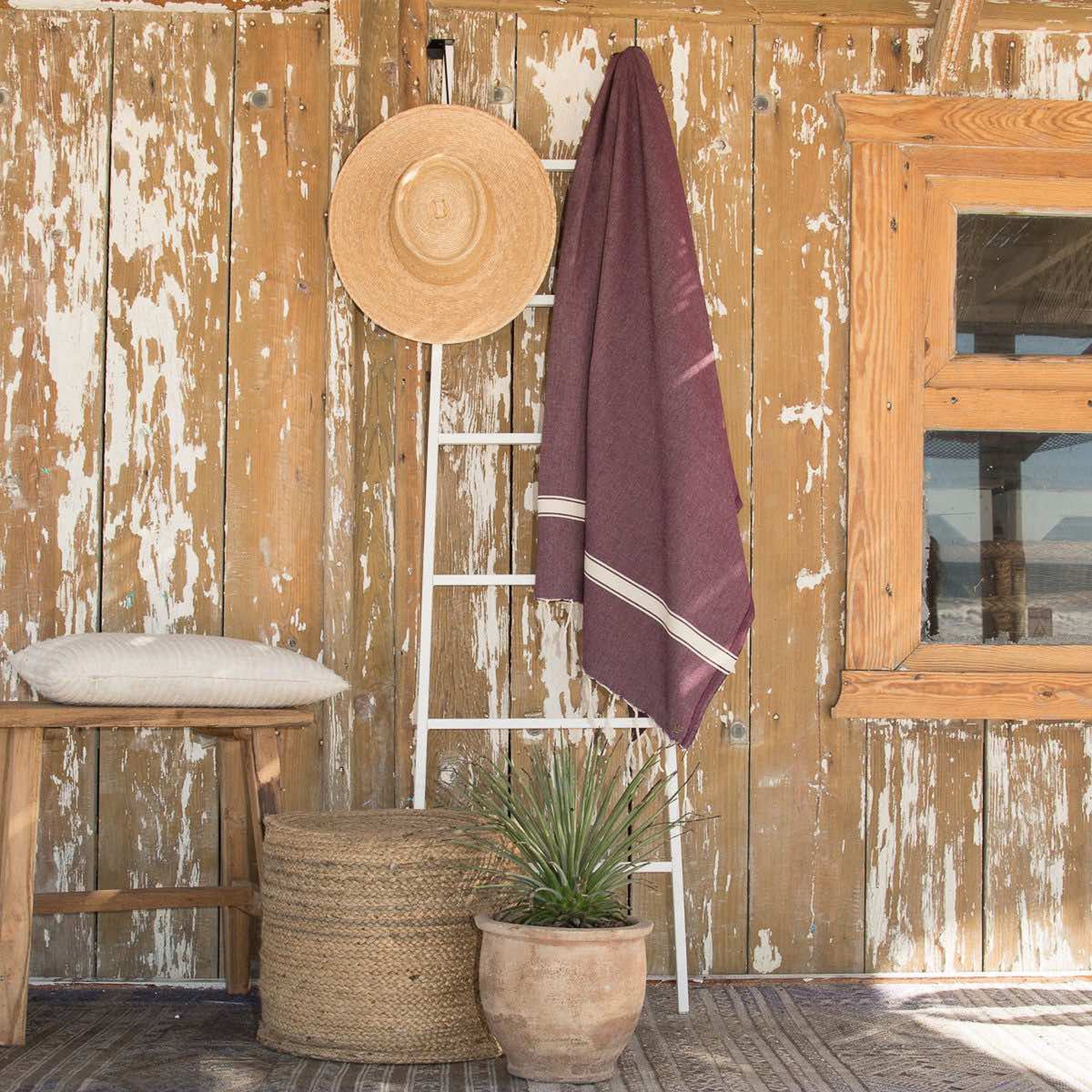 Cotton Fouta 100X200 - Marsa - Plum