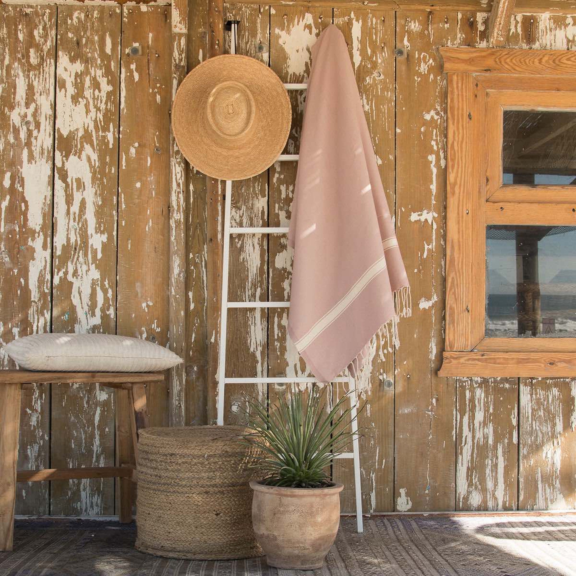 Cotton Fouta 100X200 - Marsa - Powder Pink