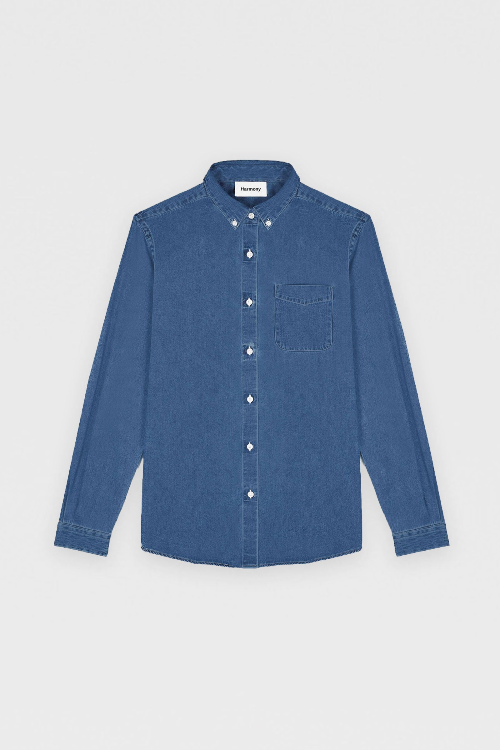 Camisa Celestin - Lavada a la piedra - Italian Denim