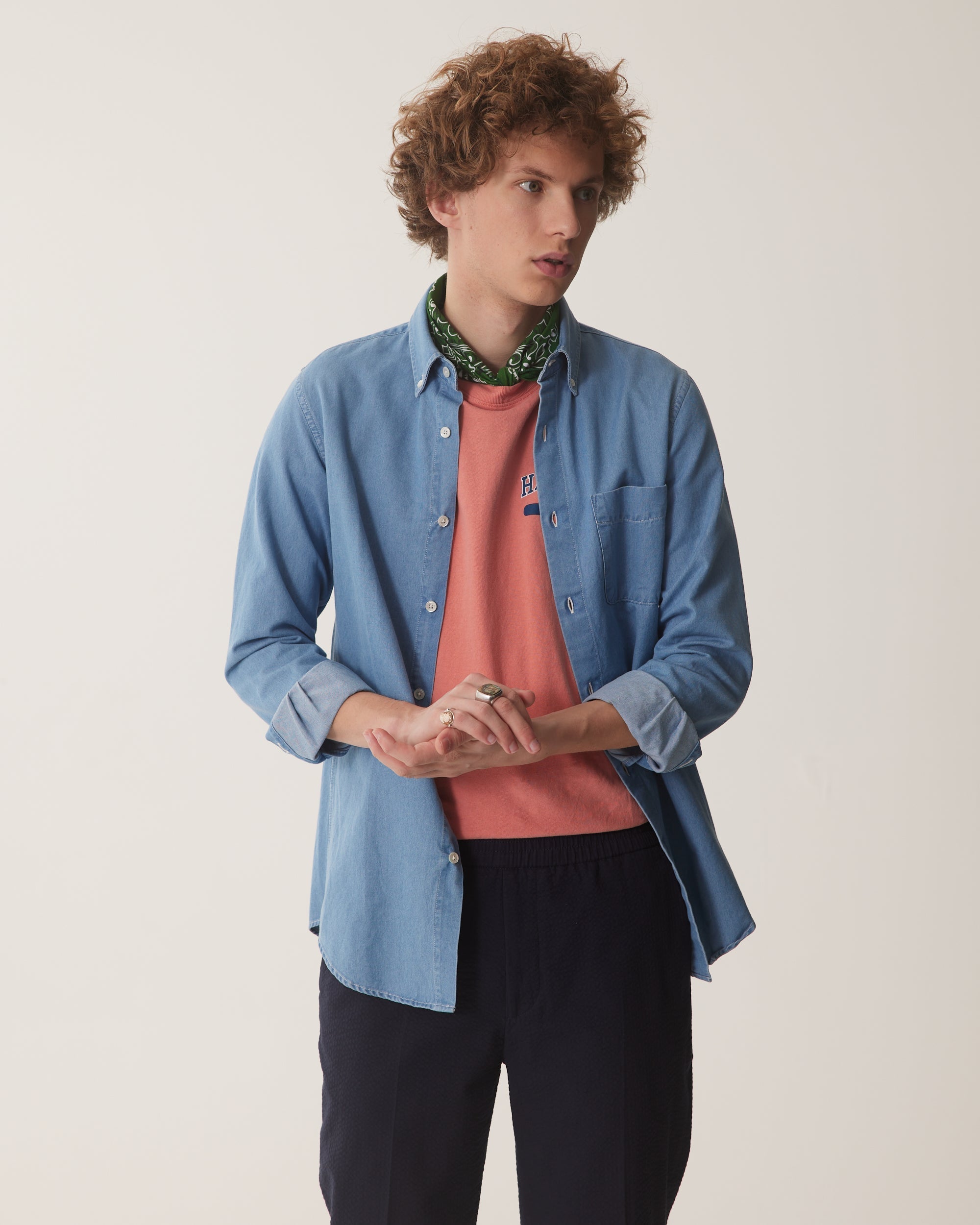 Camisa Celestin - Blanqueada