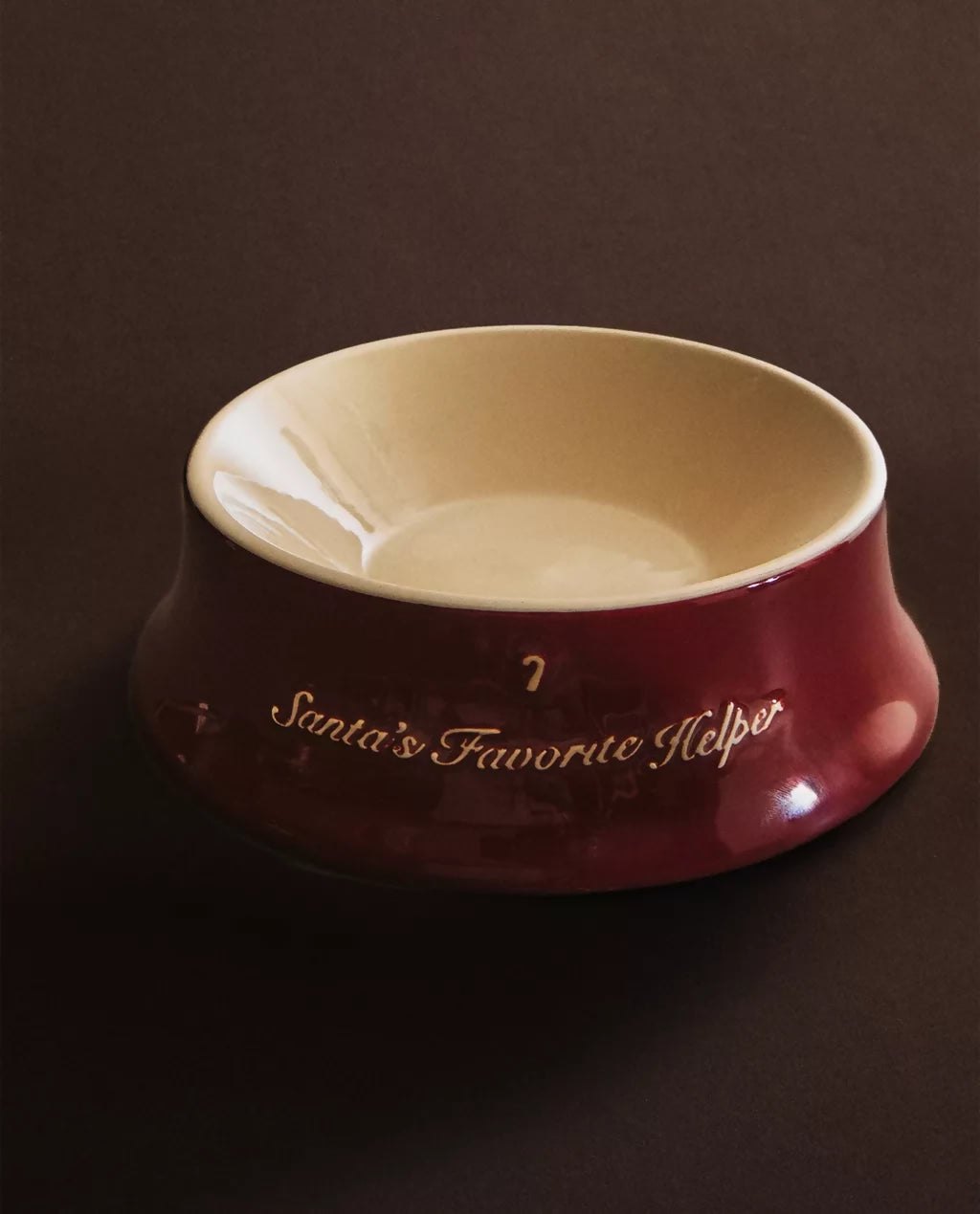 Gamelle en grès pour animaux – Noël