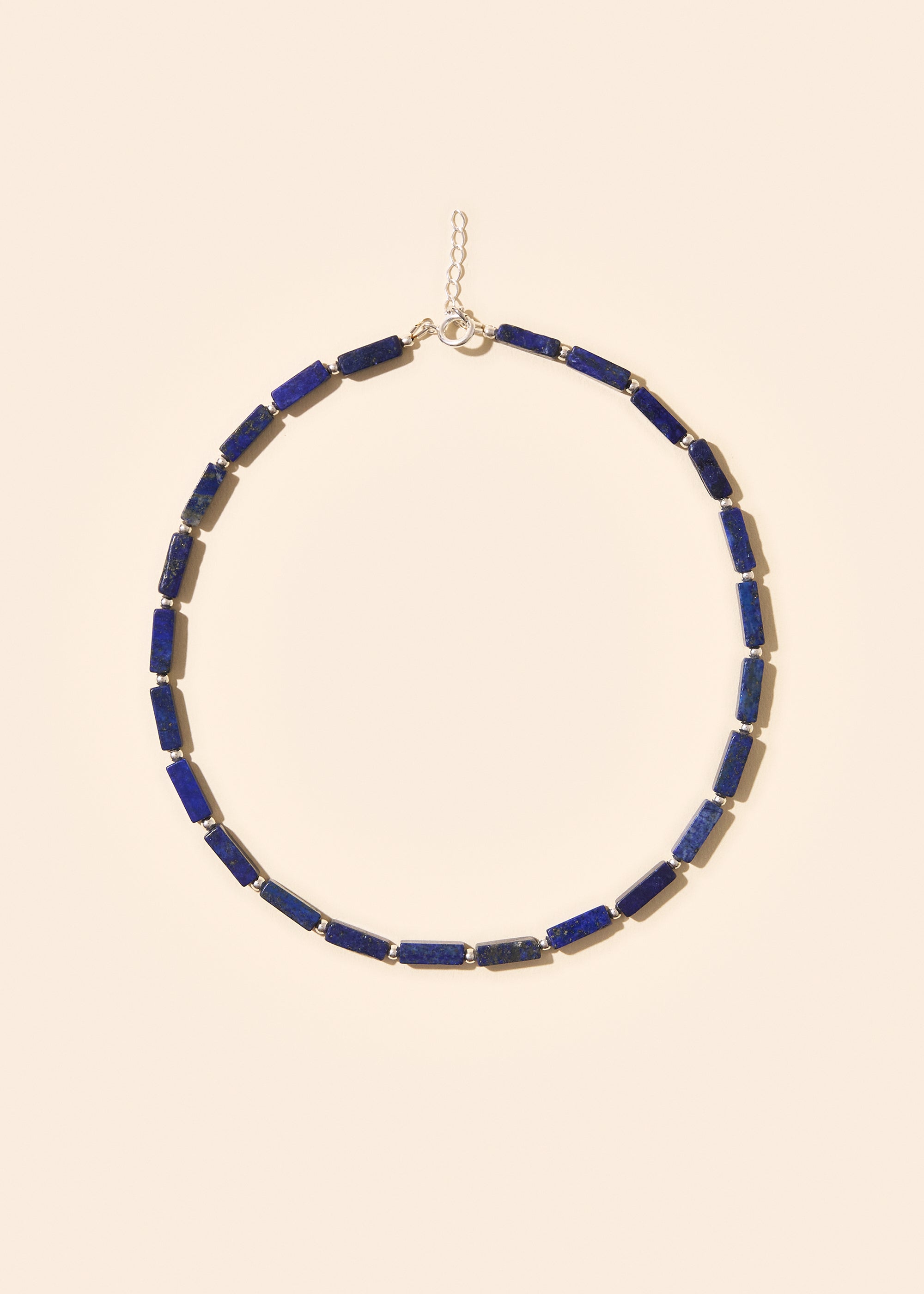 Lapis-Lazuli Silver Necklace
