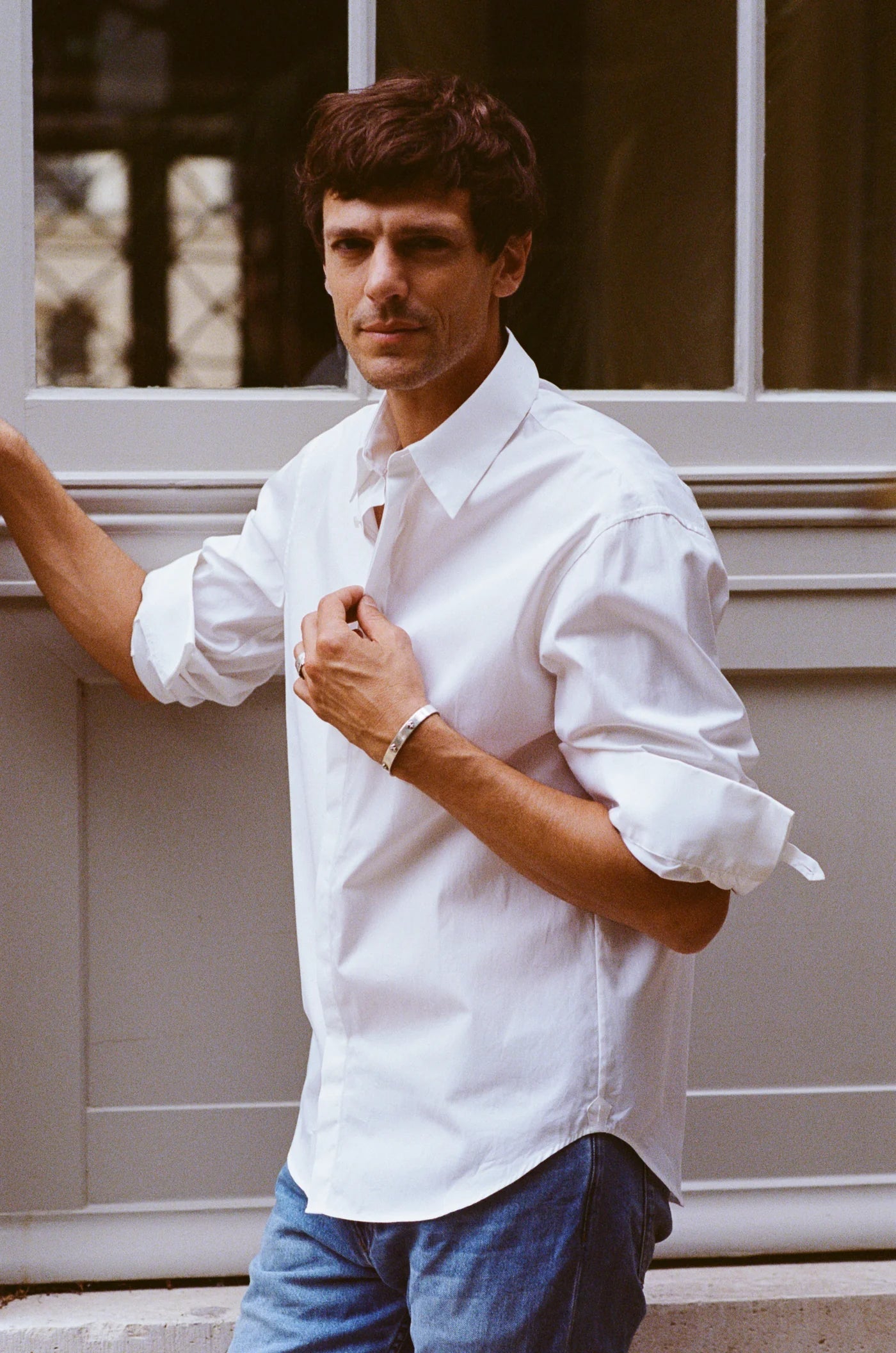 Romanesque Shirt (American Sizes) - White - Men's