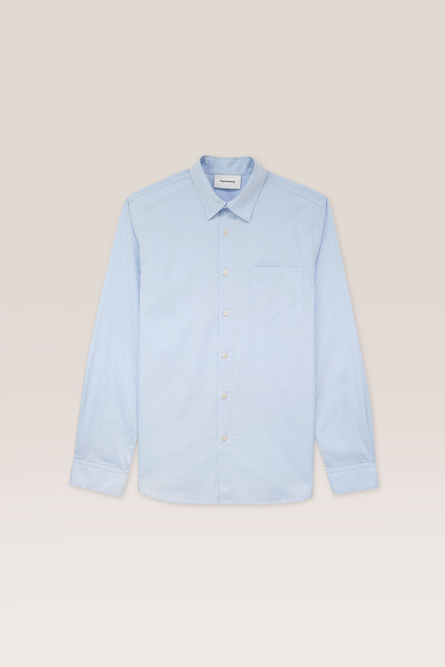 Camisa Cosimo - Azul cielo - Popelina de algodón