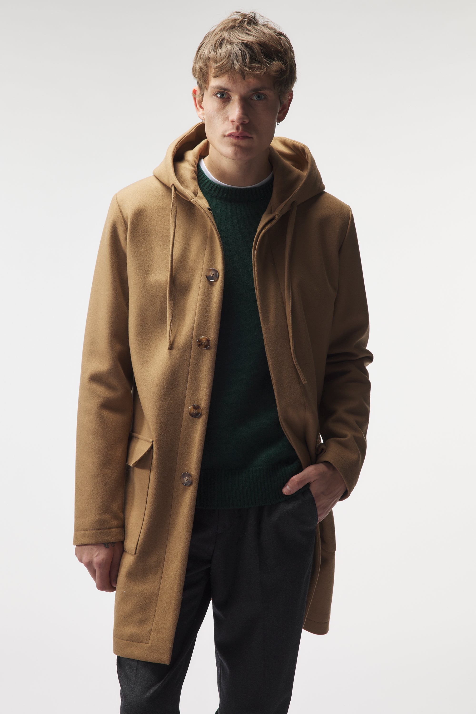 Manteau Mathieu - Camel - Italian Wool
