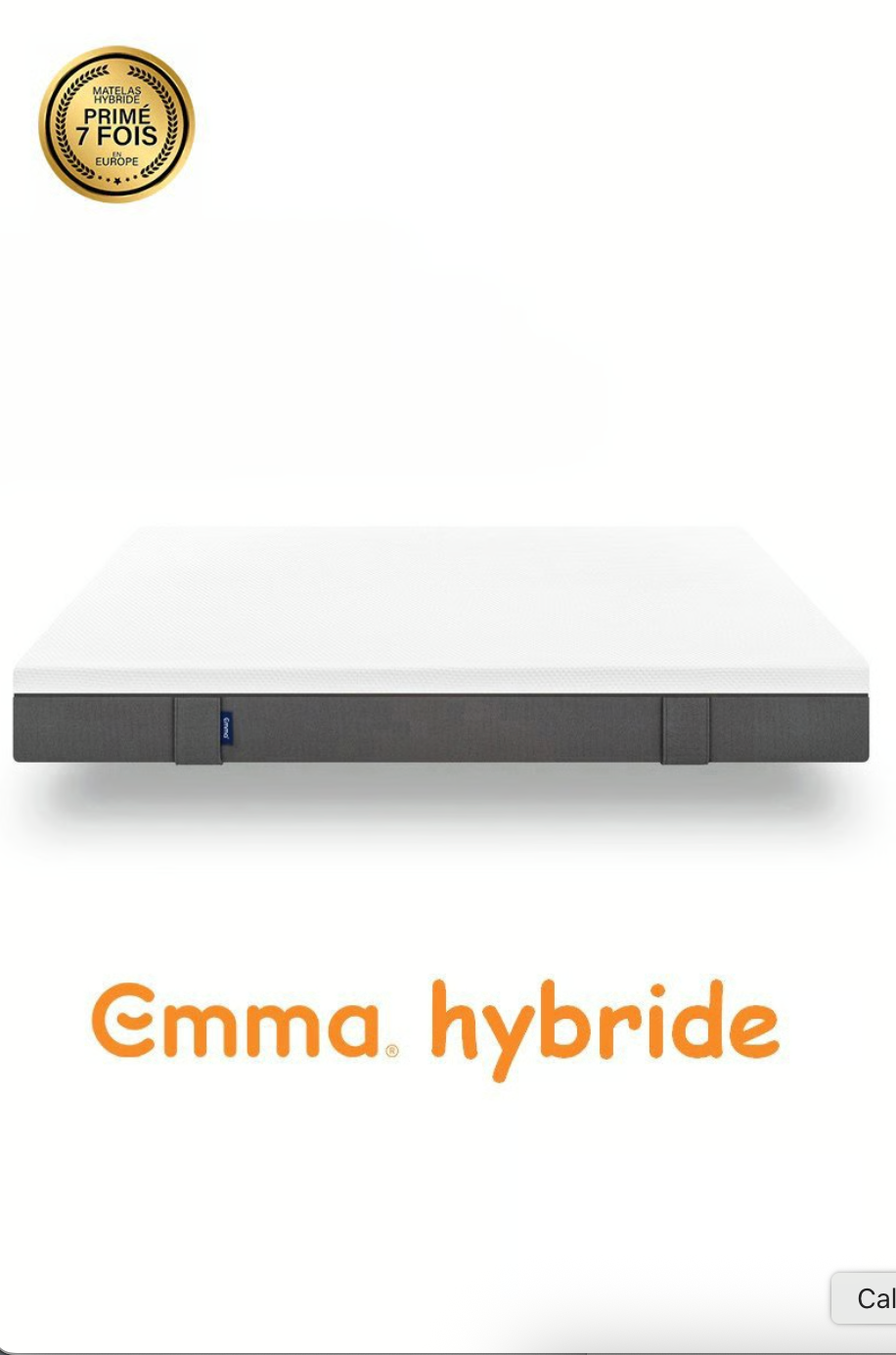 Pack - Lit Cocoon Lite Sans Tête De Lit + Matelas Hybrid I + Protège Matelas