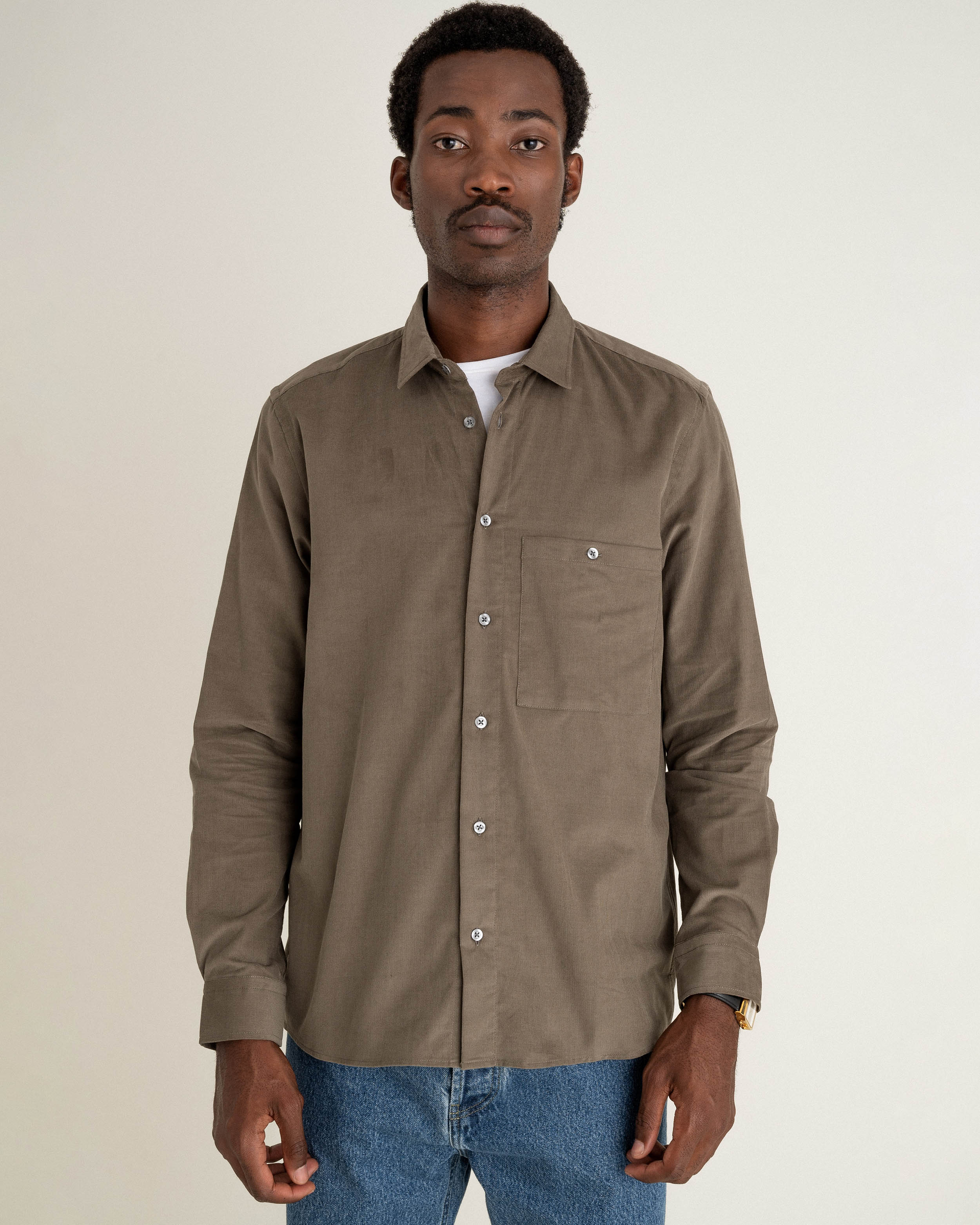 Camisa Curtis Faded Khaki - Mixta