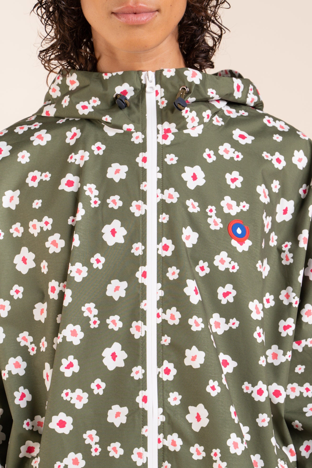 Mackintosh largo - Amelot Imprimé - Prairie