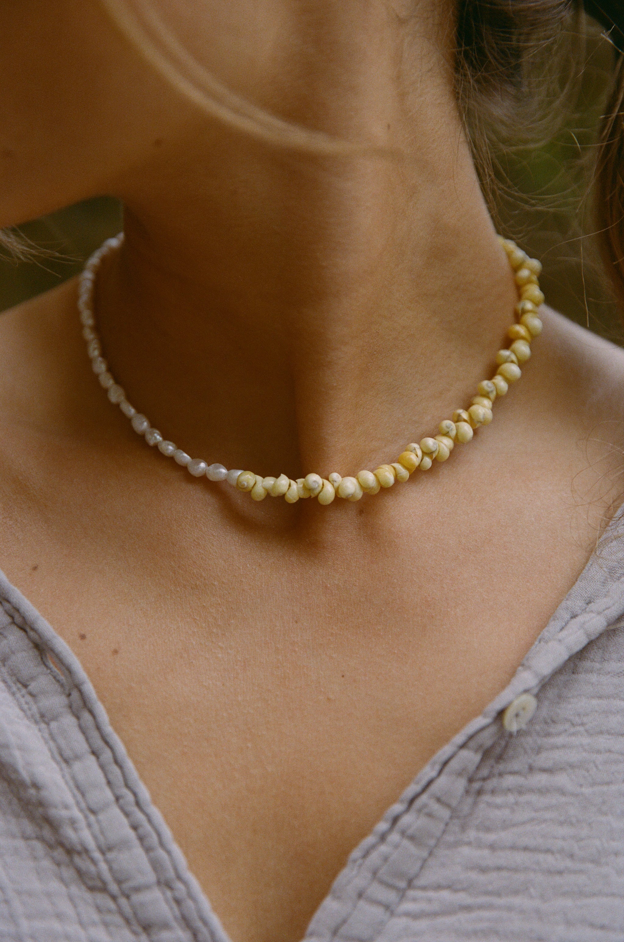 Le Collier Camille Colette X Nénés Paris Coquillages Et Nacres