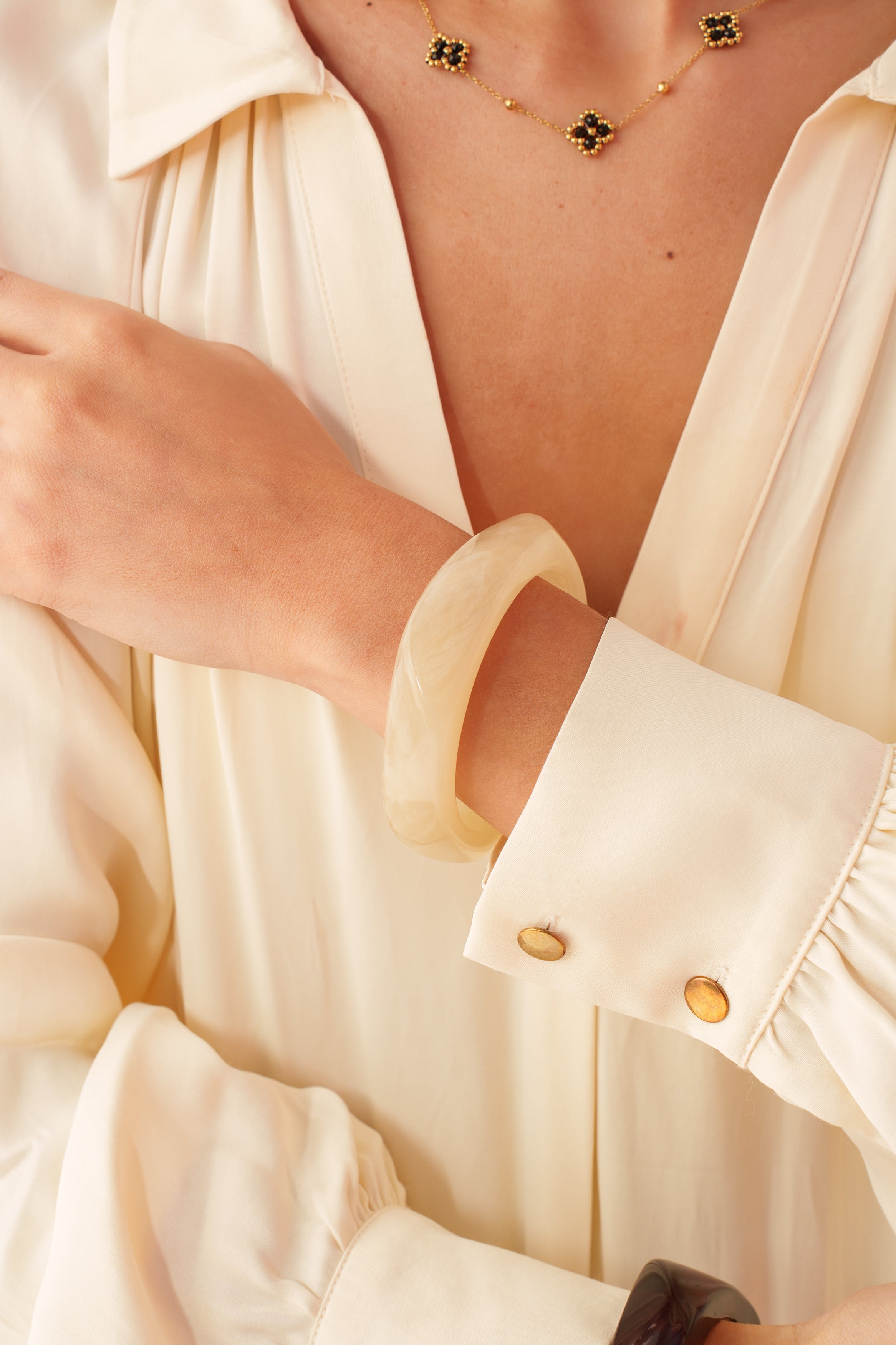 Delma Beige Bracelet