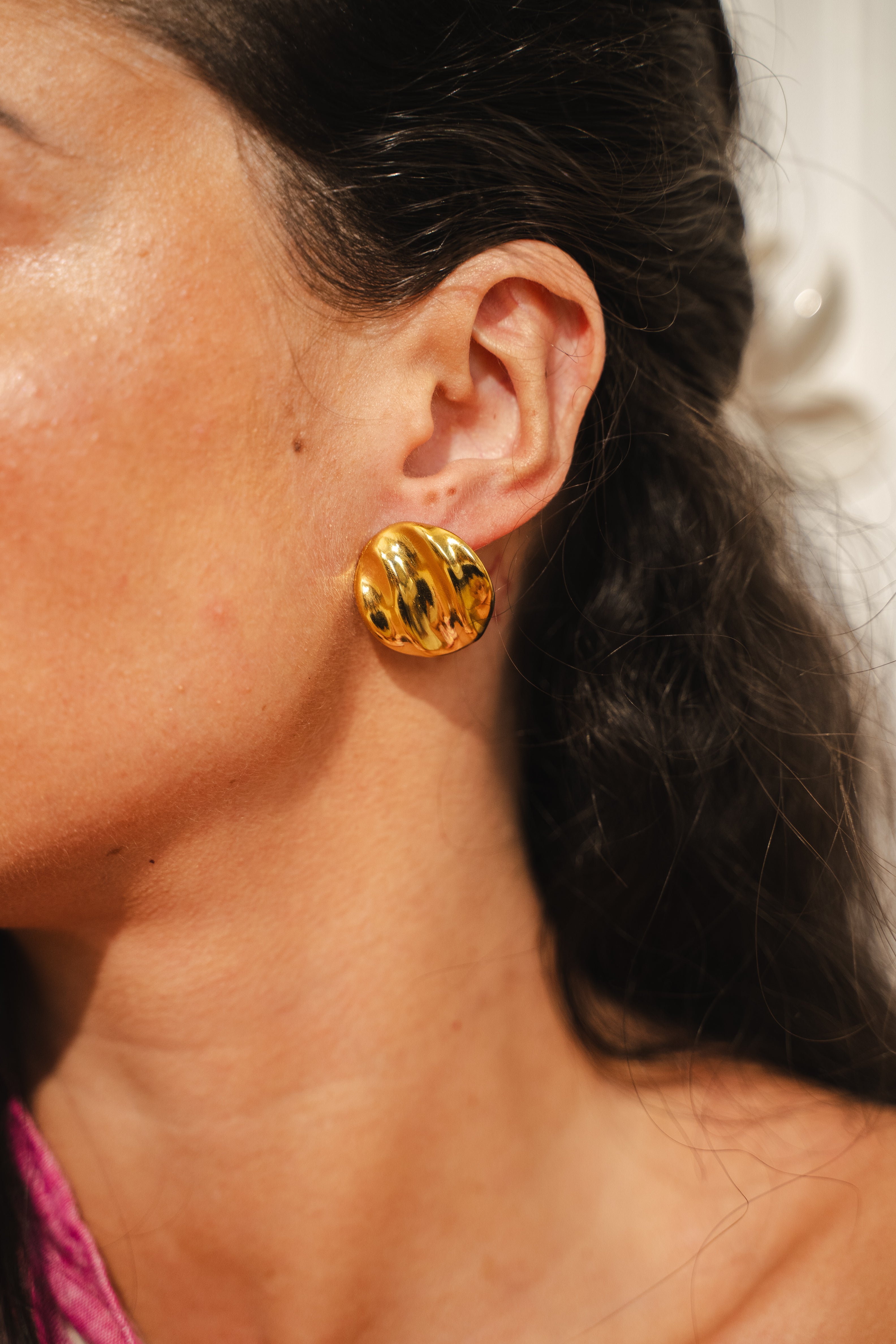 Pendientes Lazura de oro