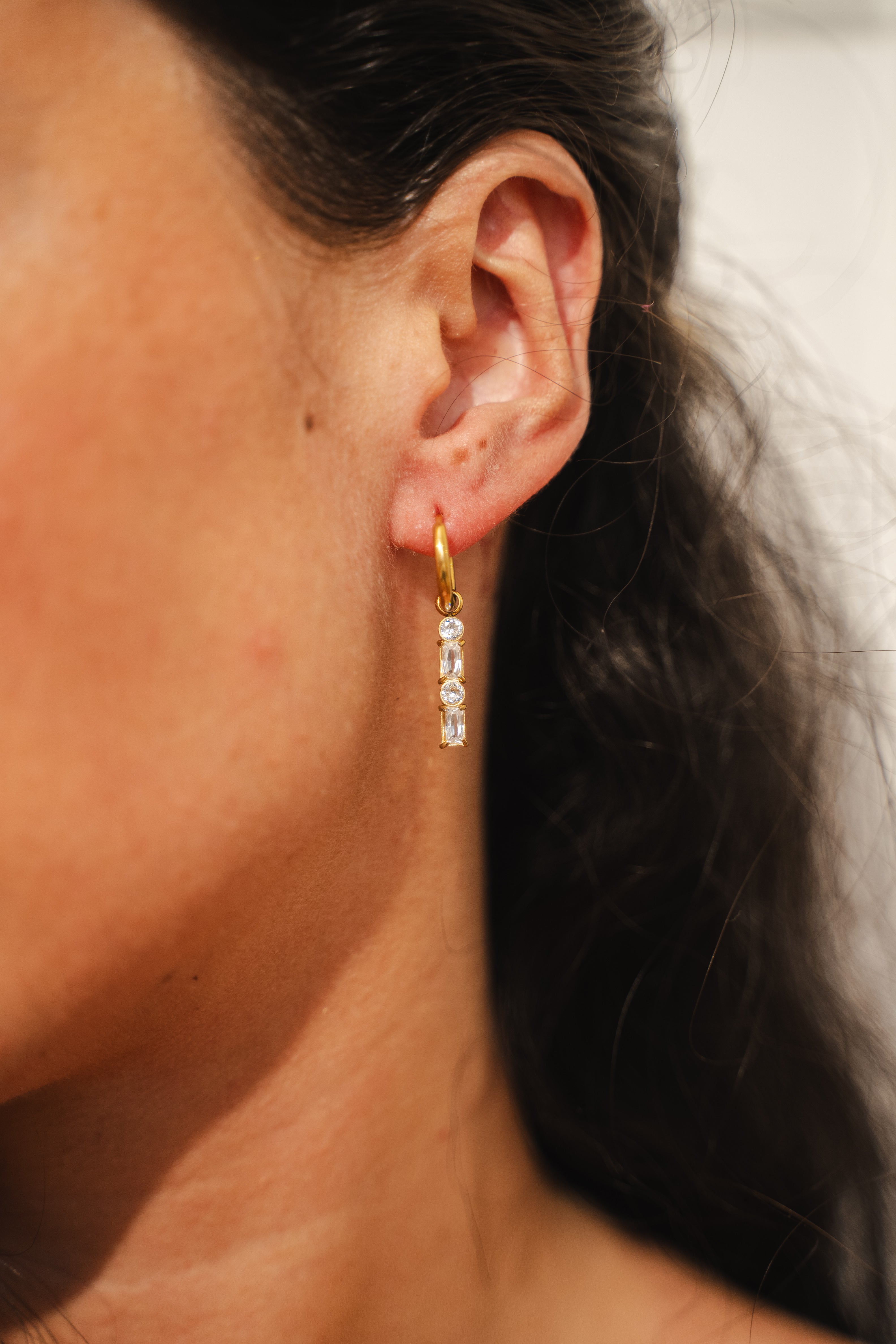 Pendientes Orquídea