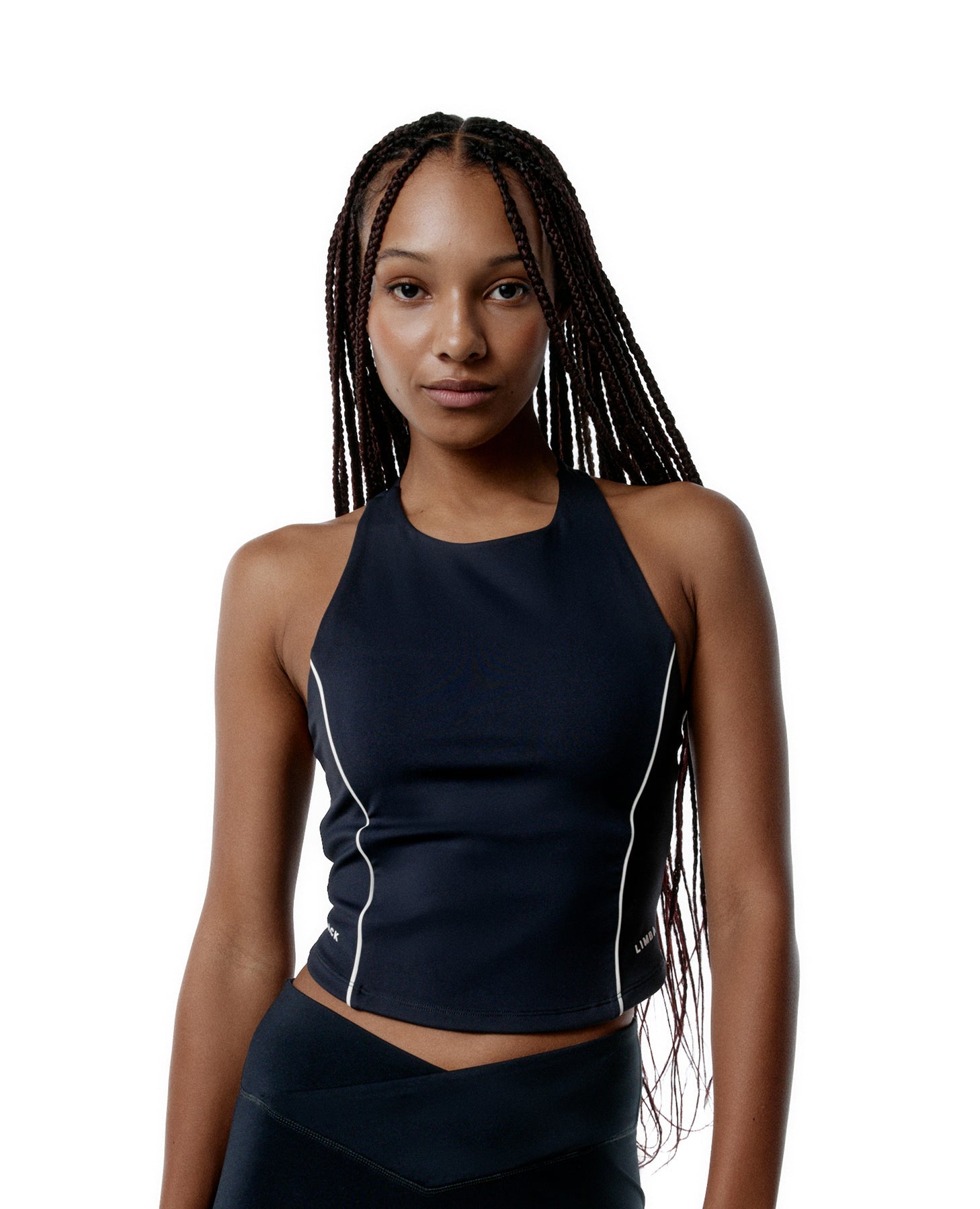 Sujetador deportivo Echo - Crema y negro