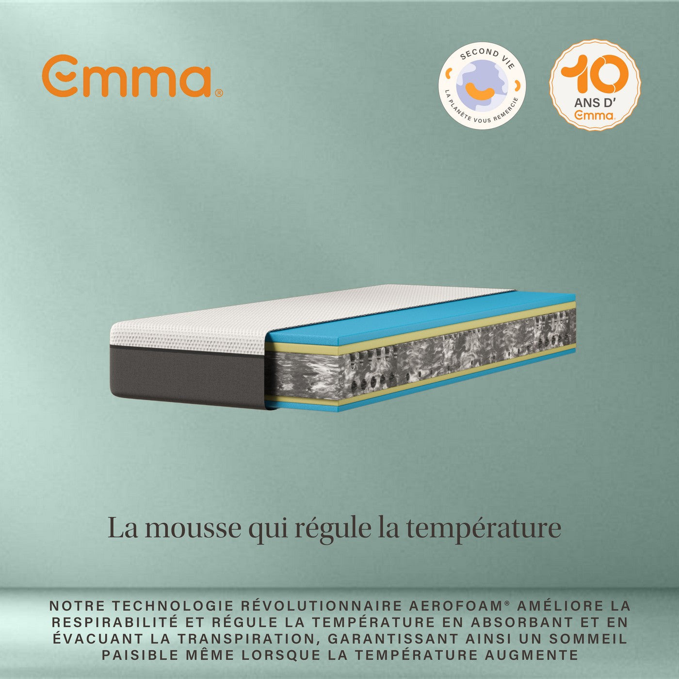 Flip Matratze - Wiederaufbereitet