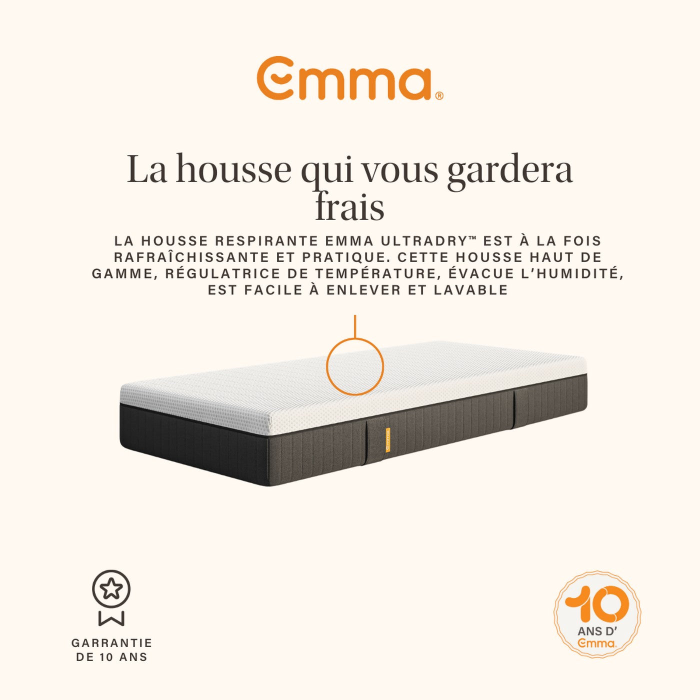 Pack - Lit Cocoon Plus Avec Tête De Lit + Matelas Hybride I