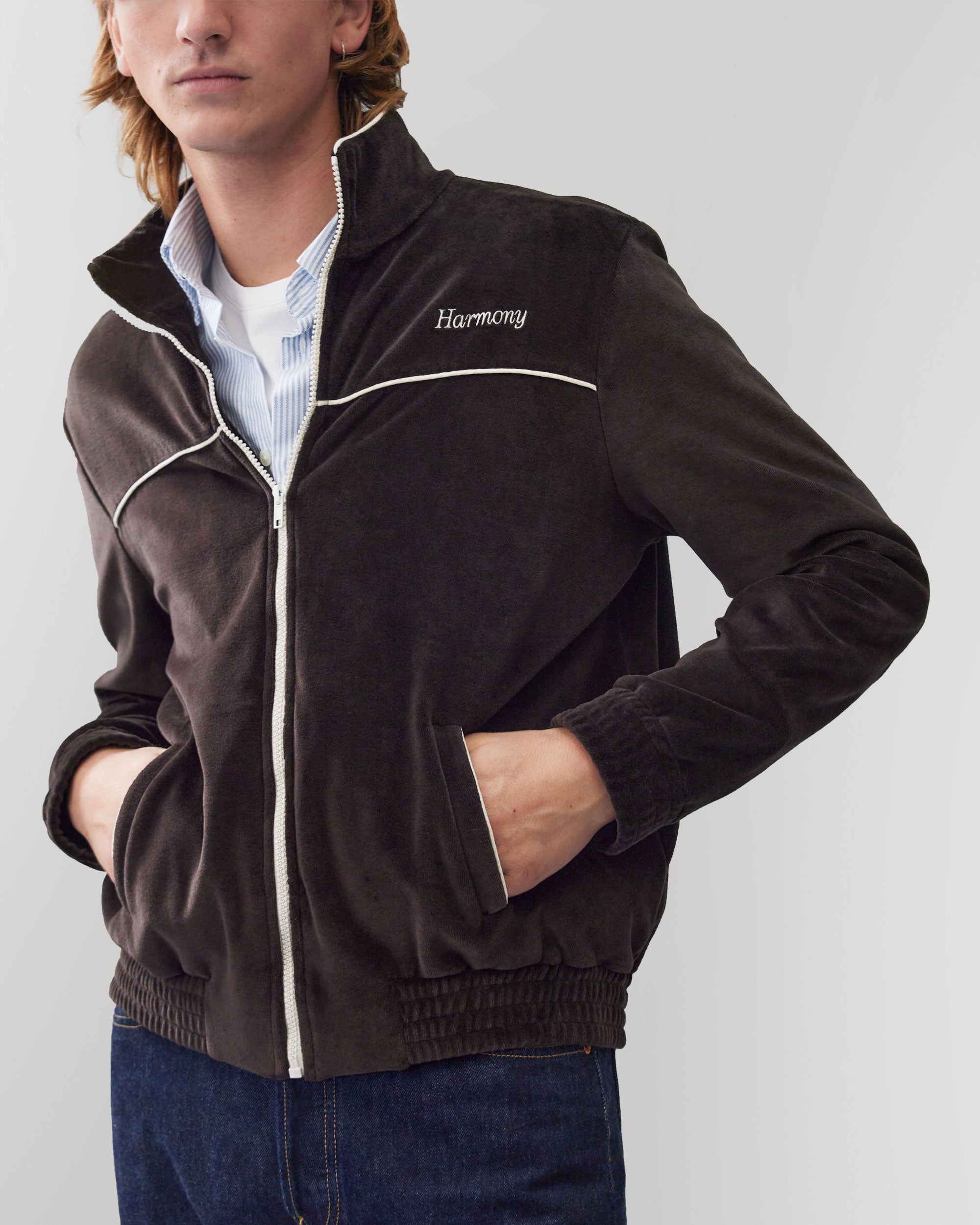 Giacca Sid - Cioccolato - Cotone velour