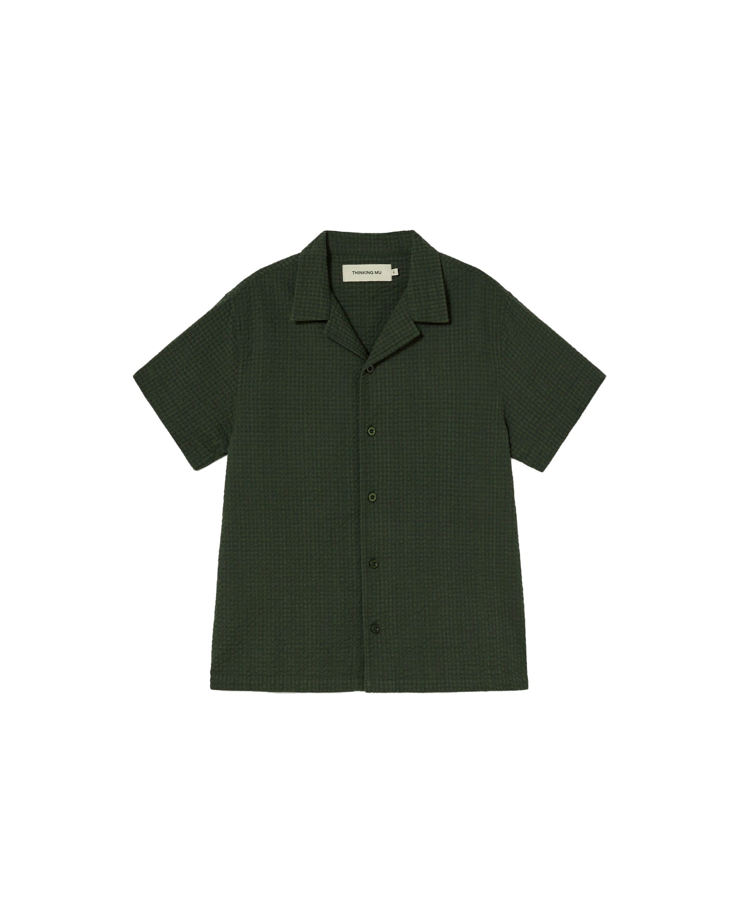 Camisa Ares Seersucker - Verde