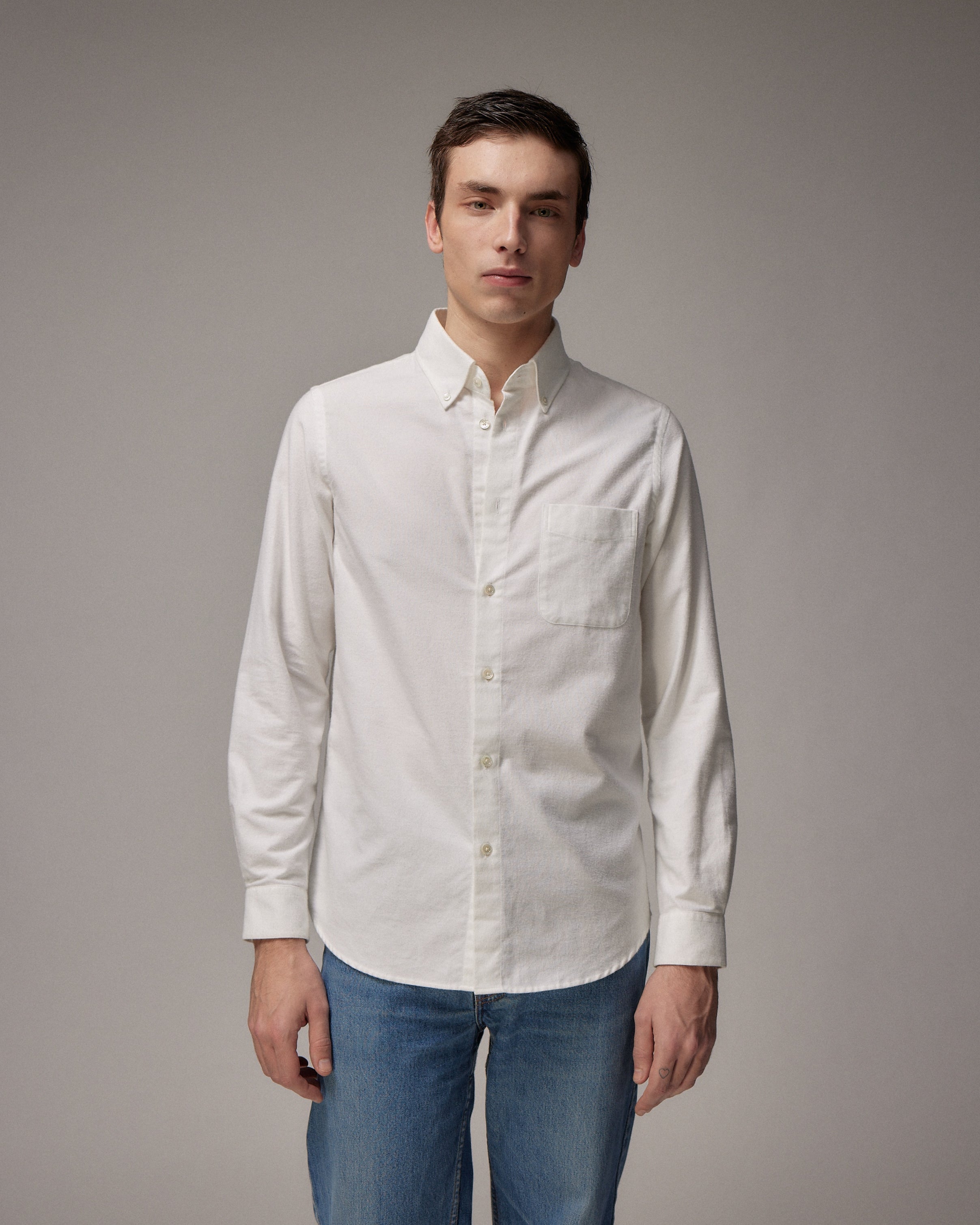Camisa Celestin - Blanca - Oxford