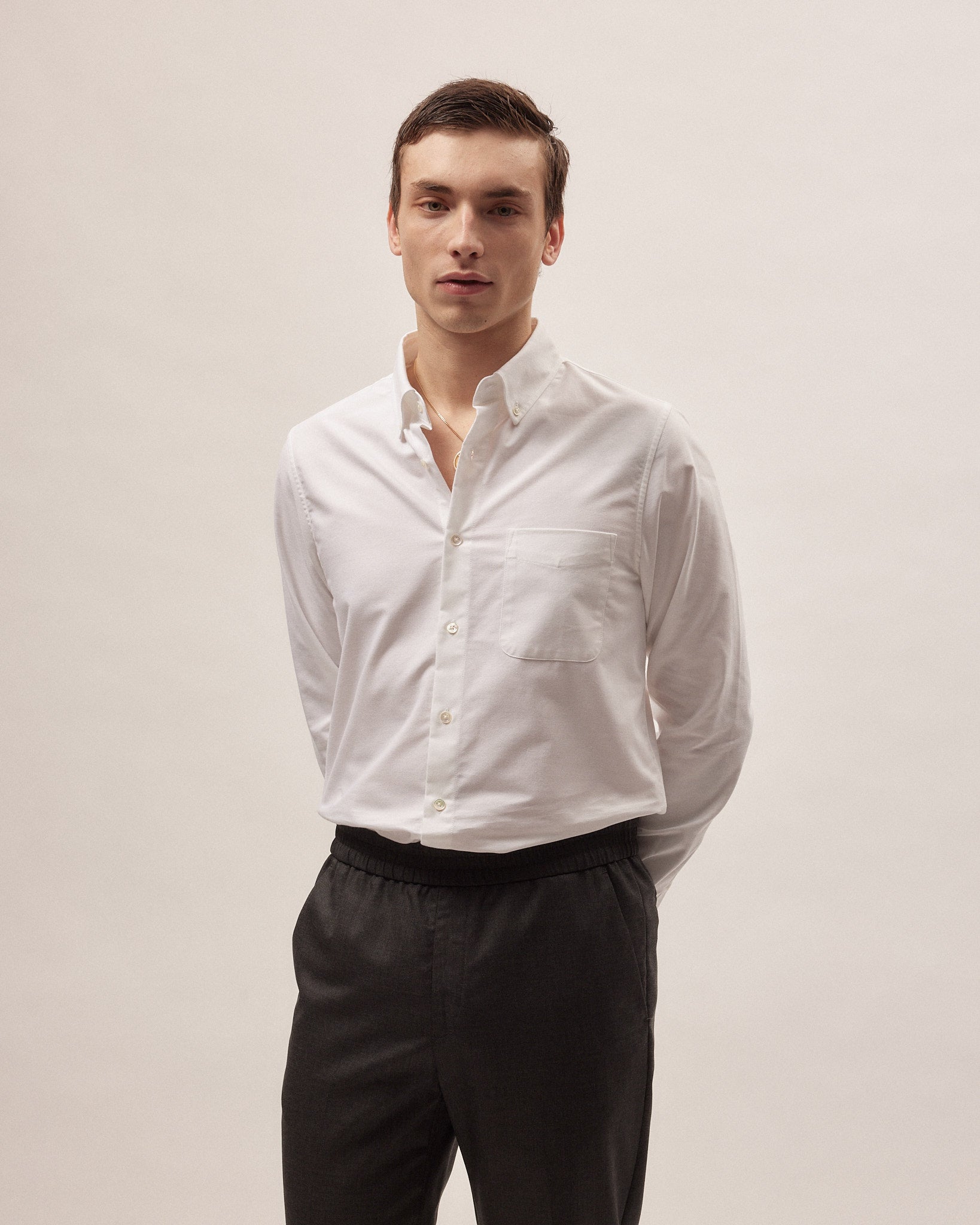 Camisa Celestin - Blanca - Oxford