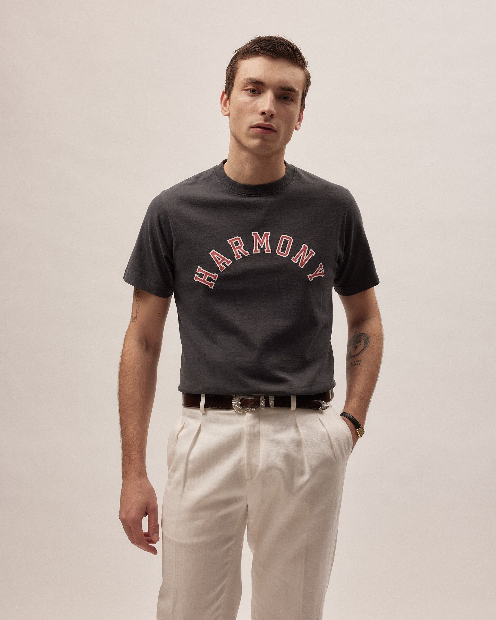 Varsity T-Shirt - Slate - Cotton Jersey