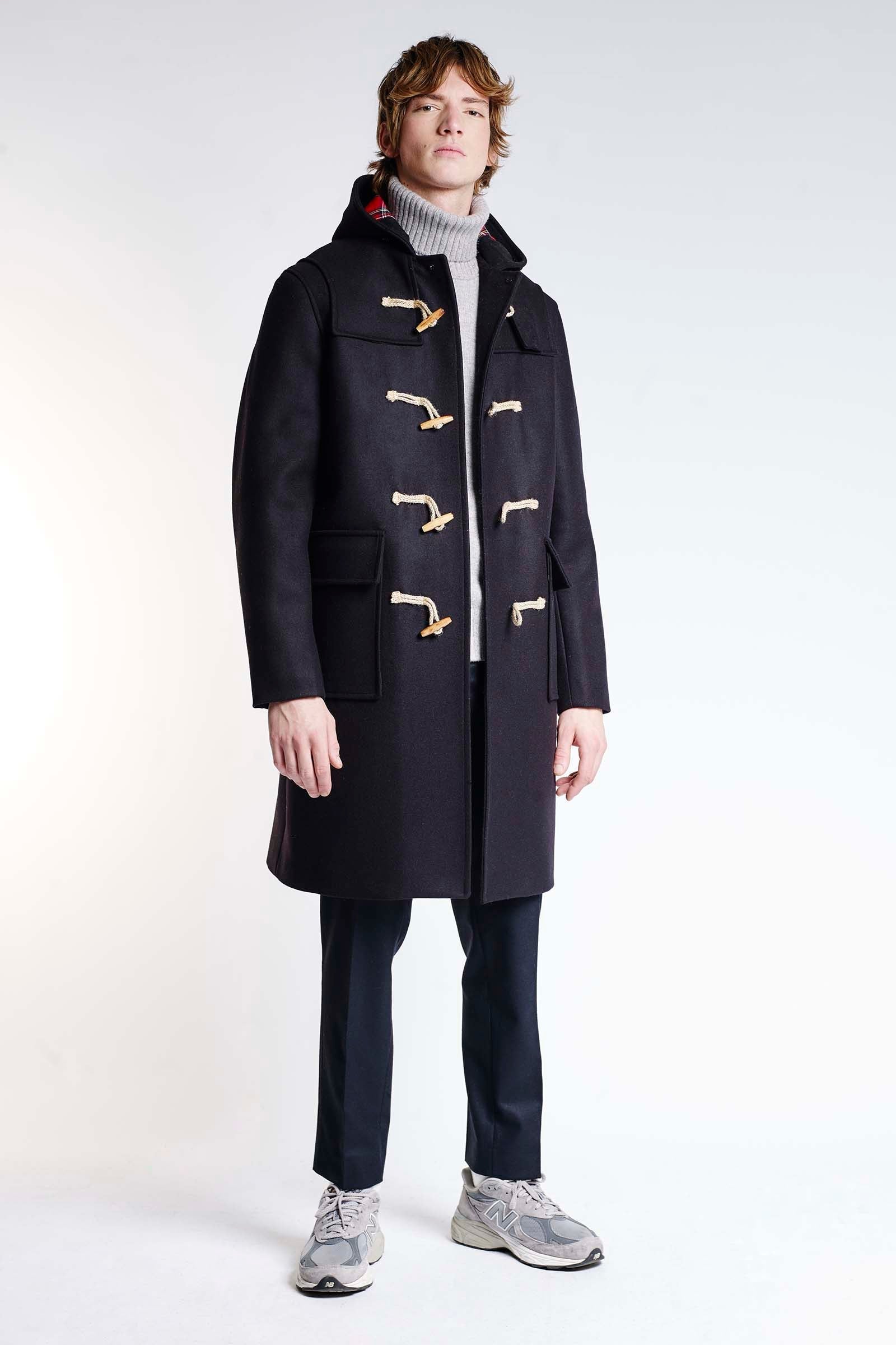 Manteau Marco - Black - Italian Wool