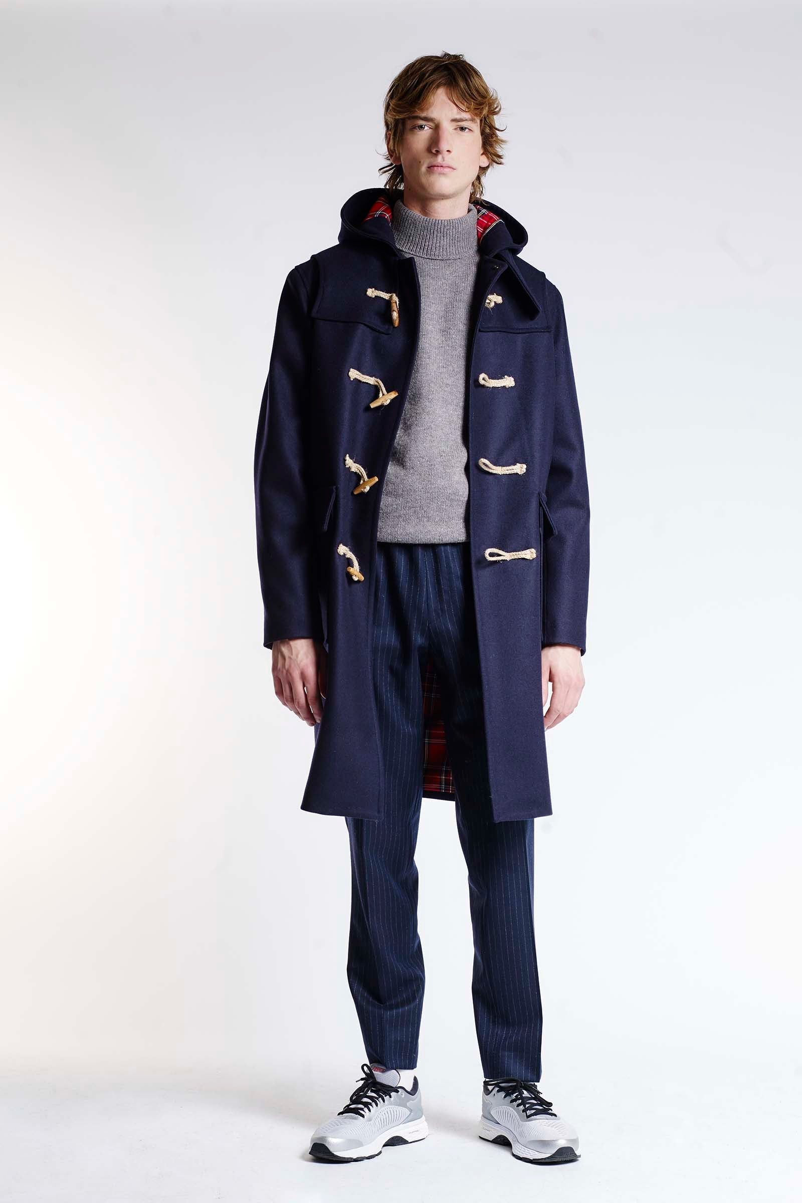 Manteau Marco - Navy - Italian Wool