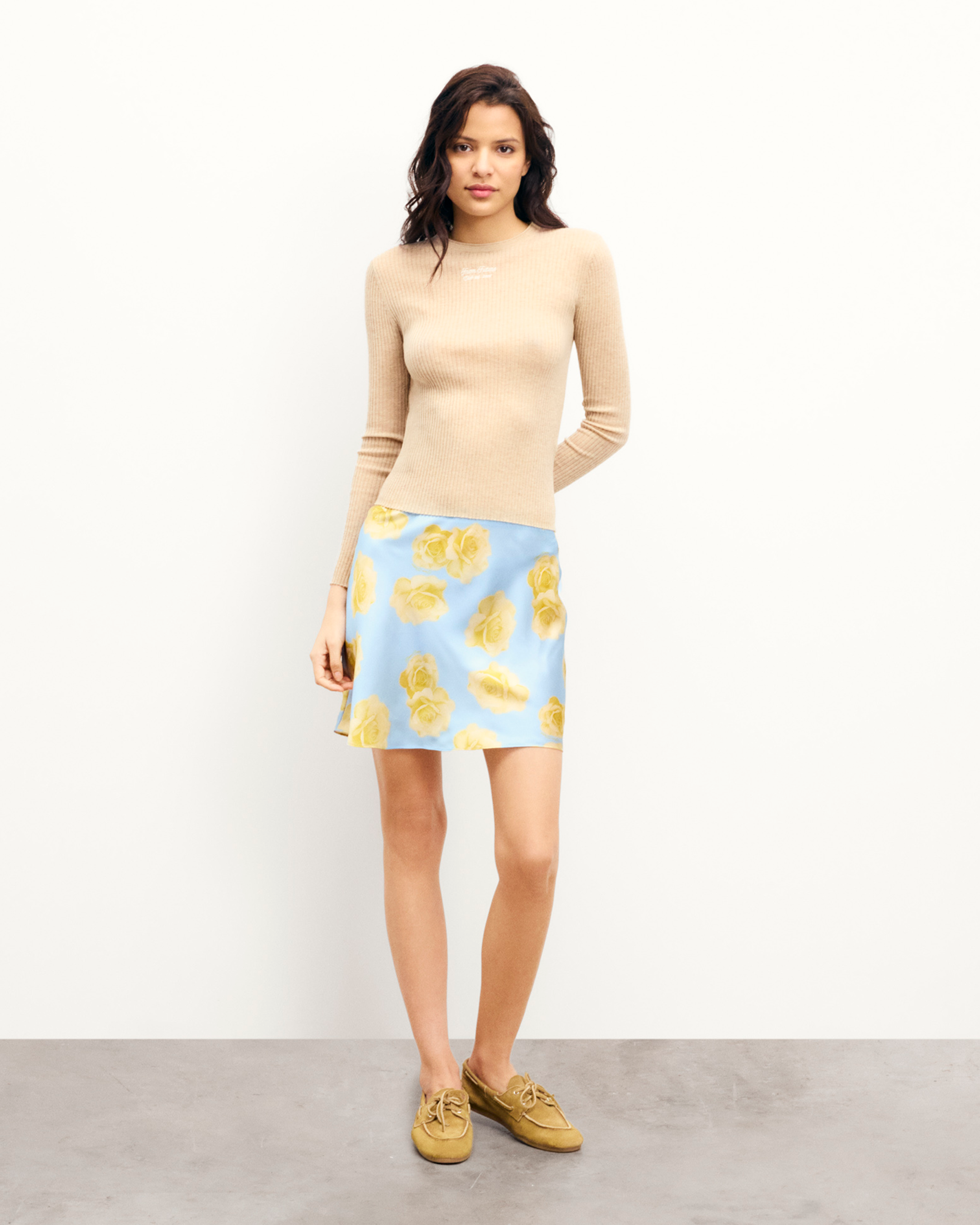 Mini Lenny skirt - Sky Garden