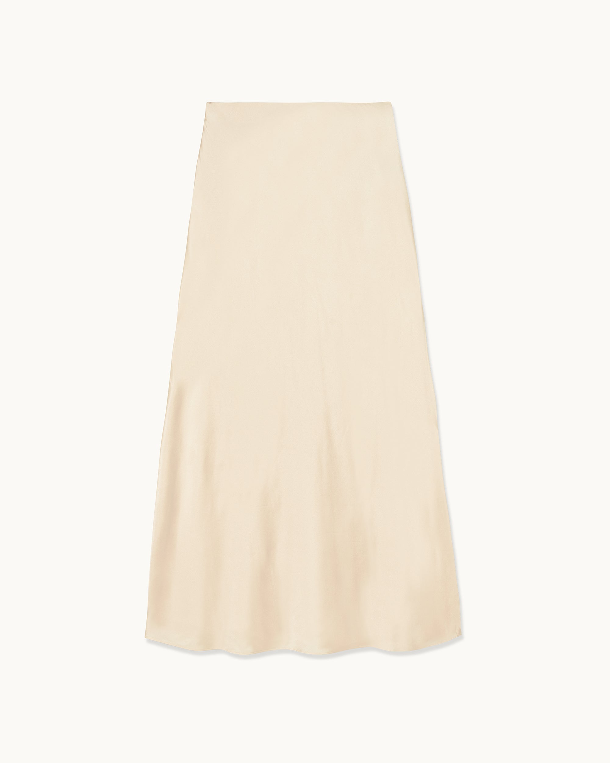Vicky midi-length skirt - Champagne