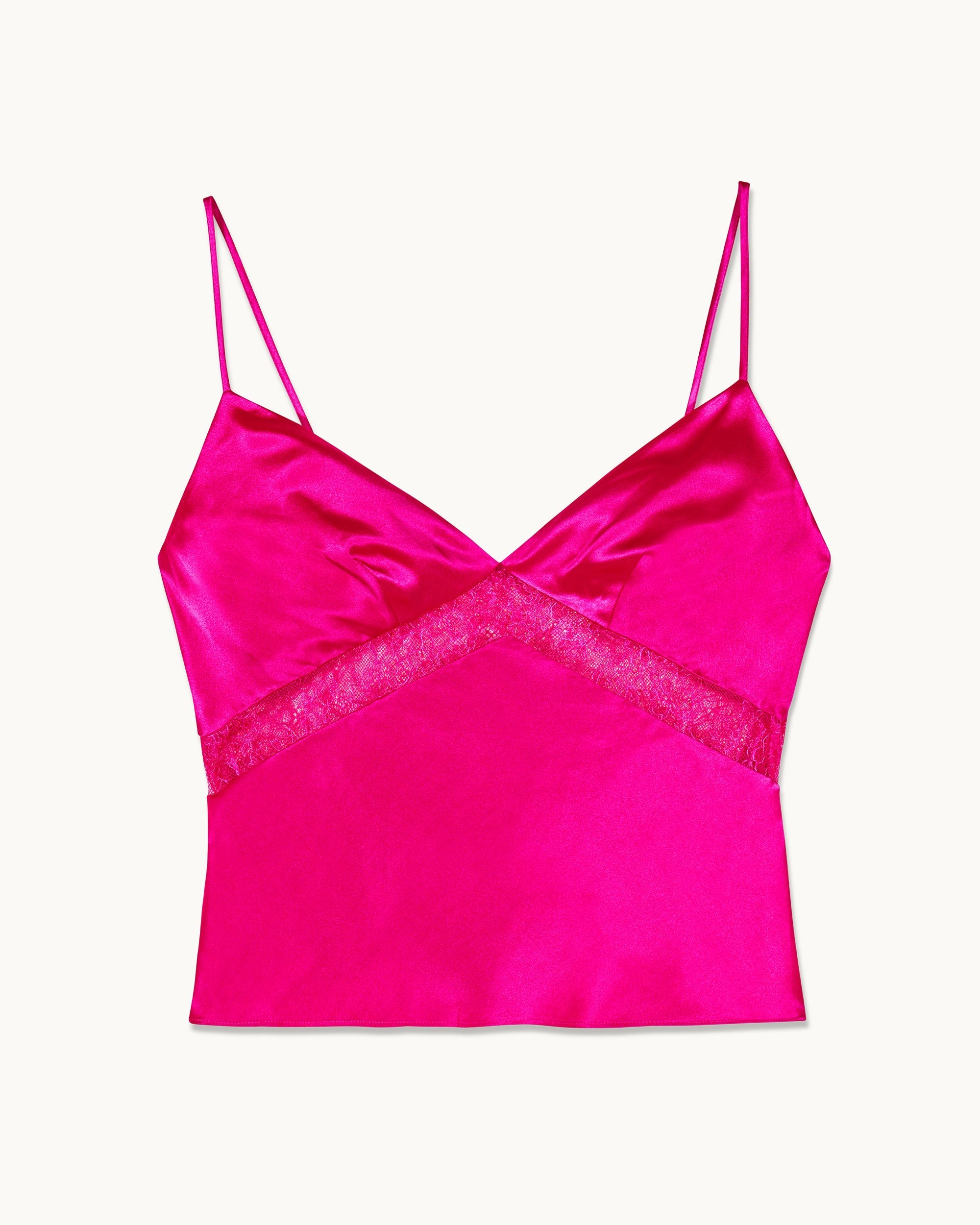 Dallia Trägertop - Tropical Raspbe