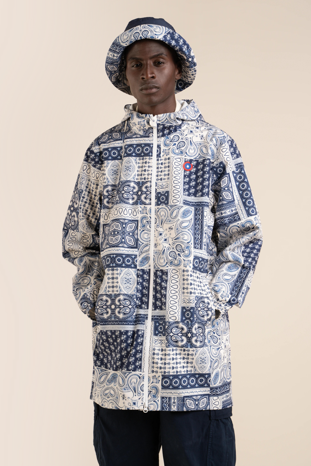 Mackintosh largo - Amelot Imprimé - Bandana