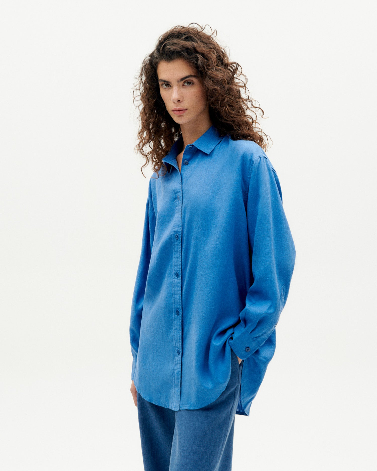 Blusa oversize - Azul