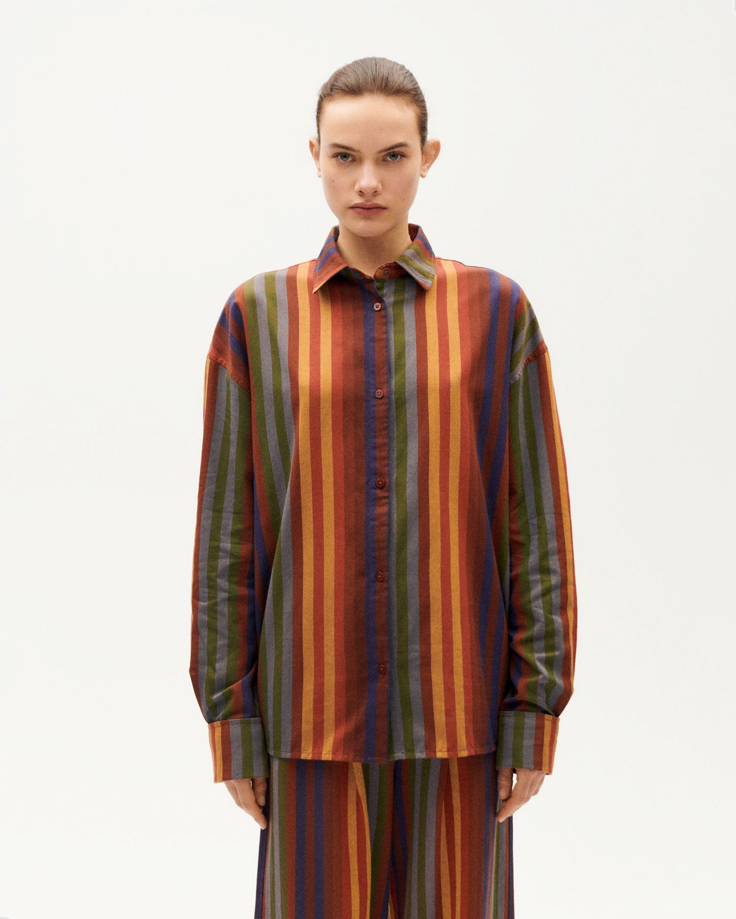 Striped Blouse - Multicolored