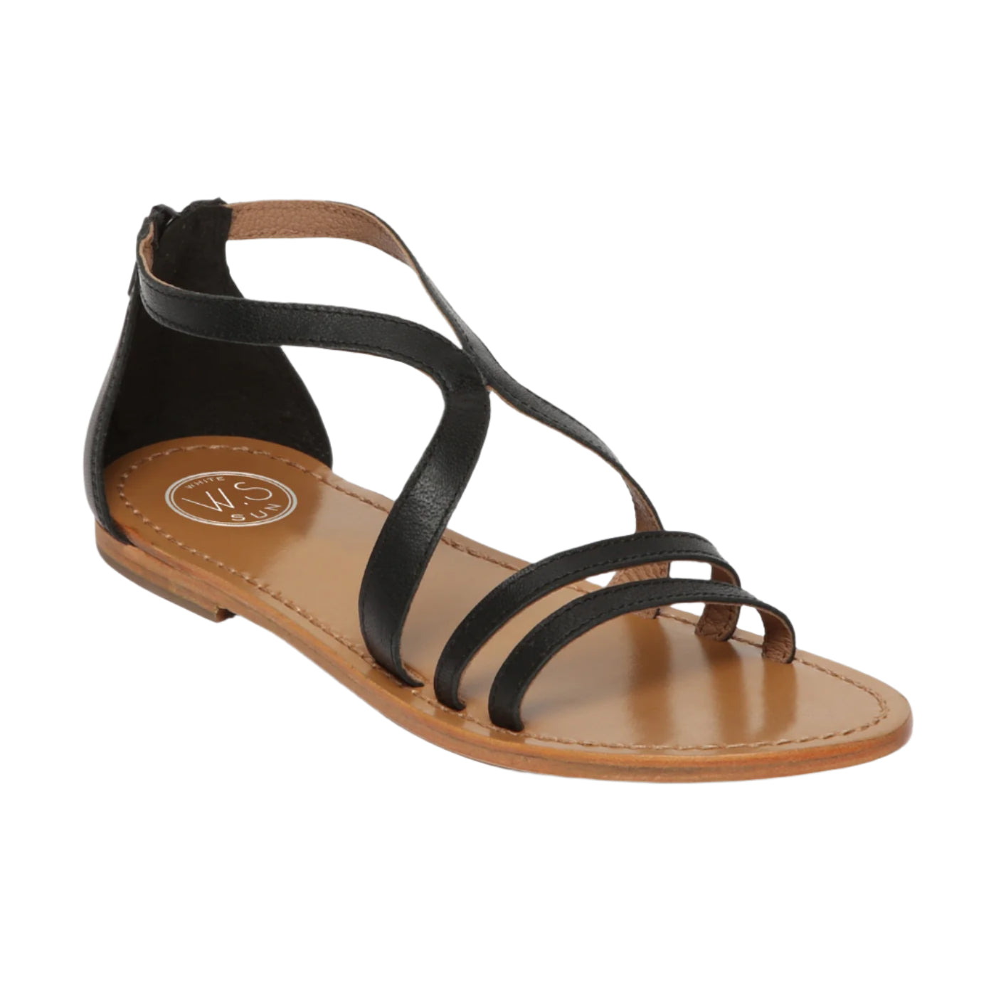 Felderi Sandalen - Goat Black - Schwarz
