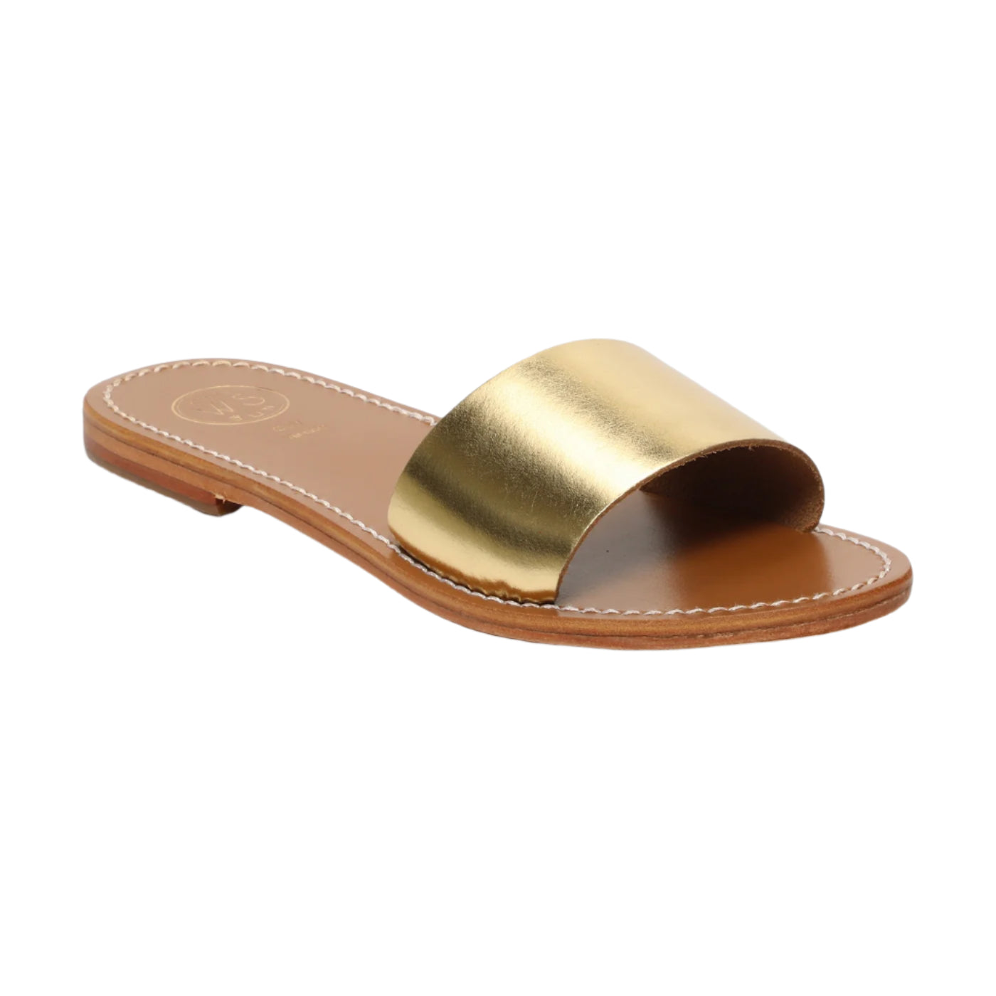 Mules York - Buff oro scuro - Doré