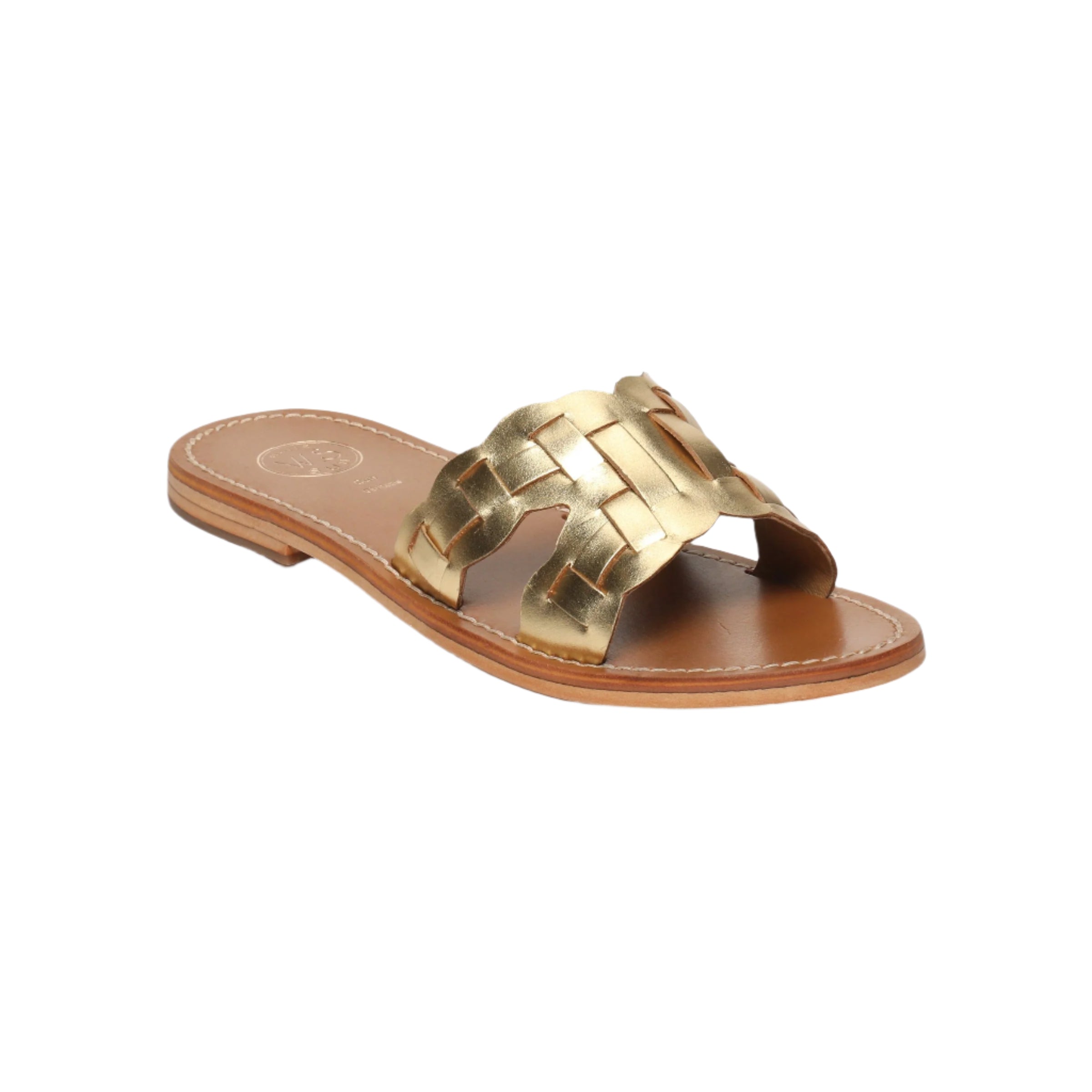 Mules Arezu - Oro scuro Buff - Doré