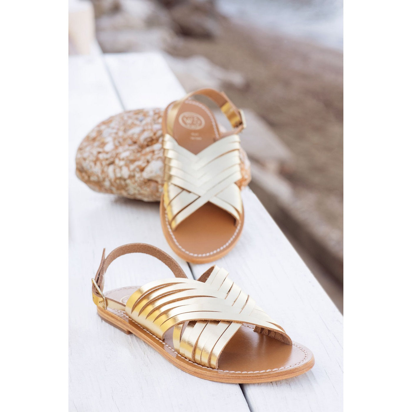 Sandali Trinity - Oro scuro Buff - Oro scuro