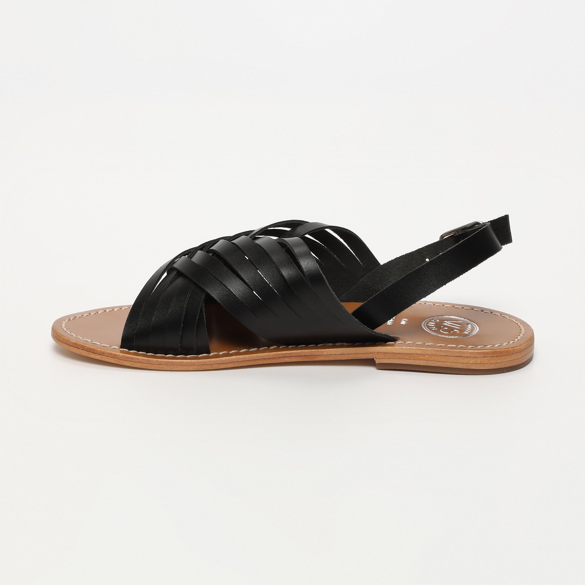 Sandali Trinity - Nero Buff - Nero