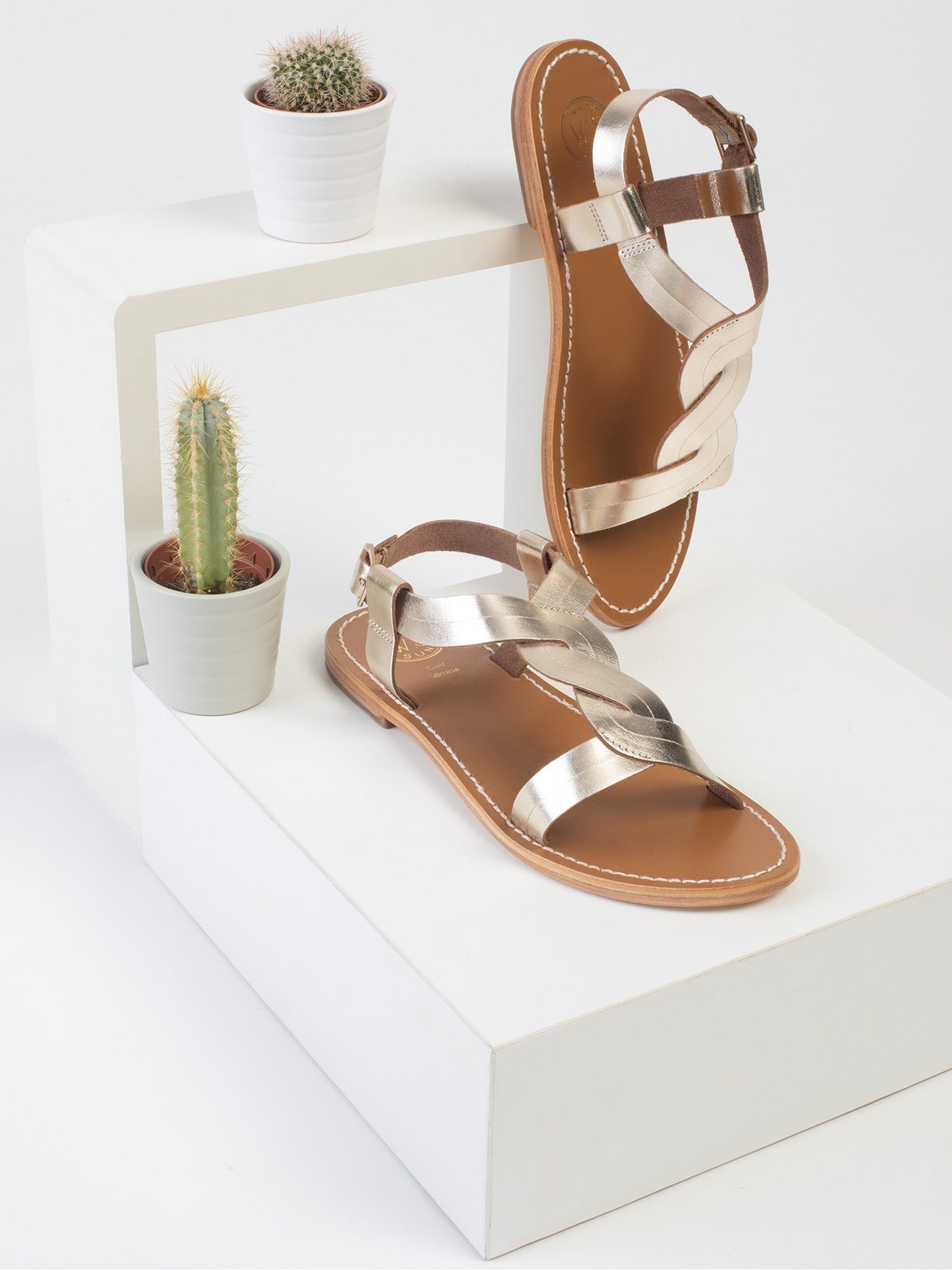 Sandali Andorra - Oro Buff - Oro