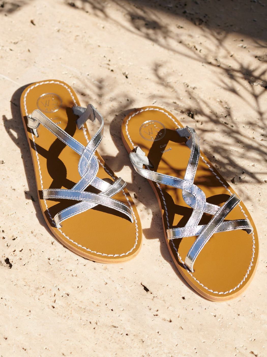 Mules Aleria - Argento Buff - Argento