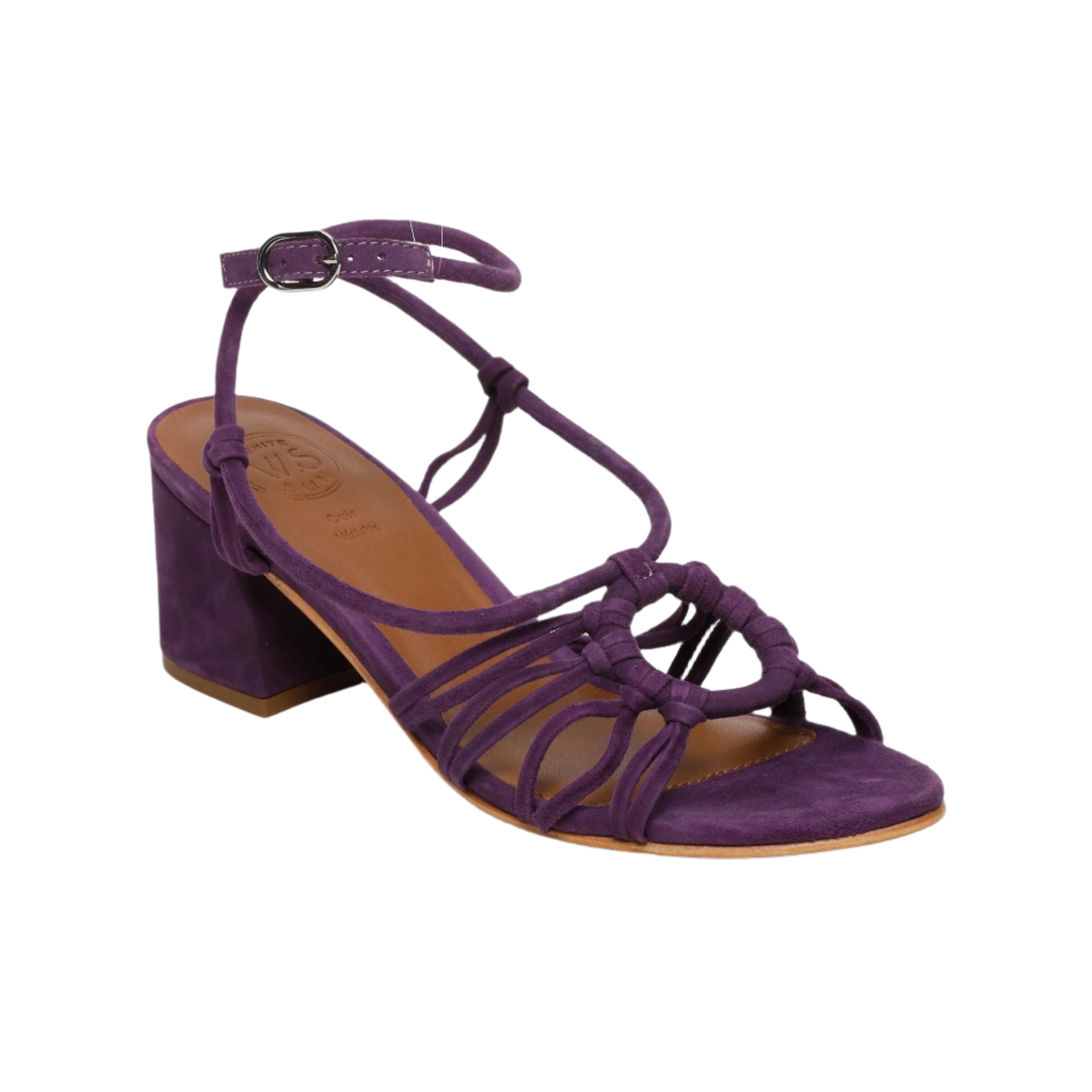 Sandali con tacco Deekshitha - Viola